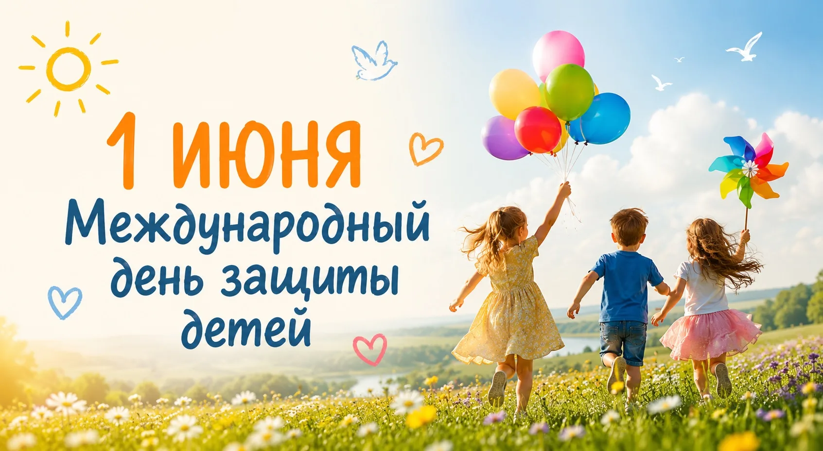 Поздравляю с Международным днём защиты детей!