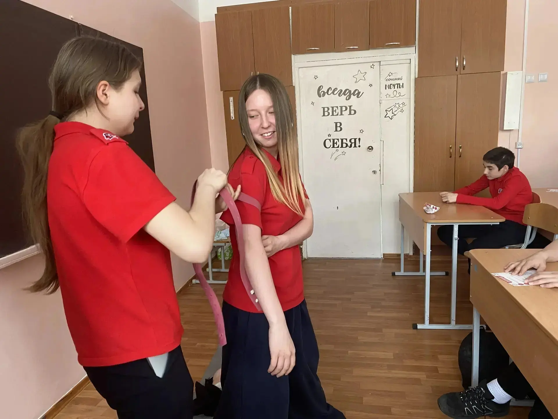 🔥Сегодня в 7 "А" классе произошло замечательное событие! Волонтеры-медики Республики Марий Эл провел