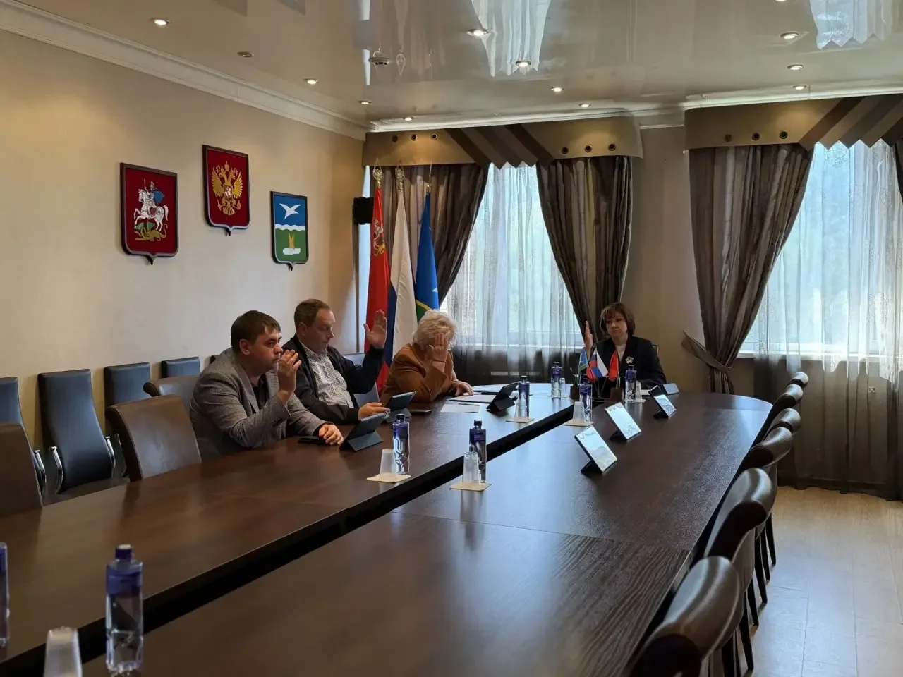 12.08.2026 года  Аудитор Контрольно-счетной палаты муниципального округа  Чехов приняла...