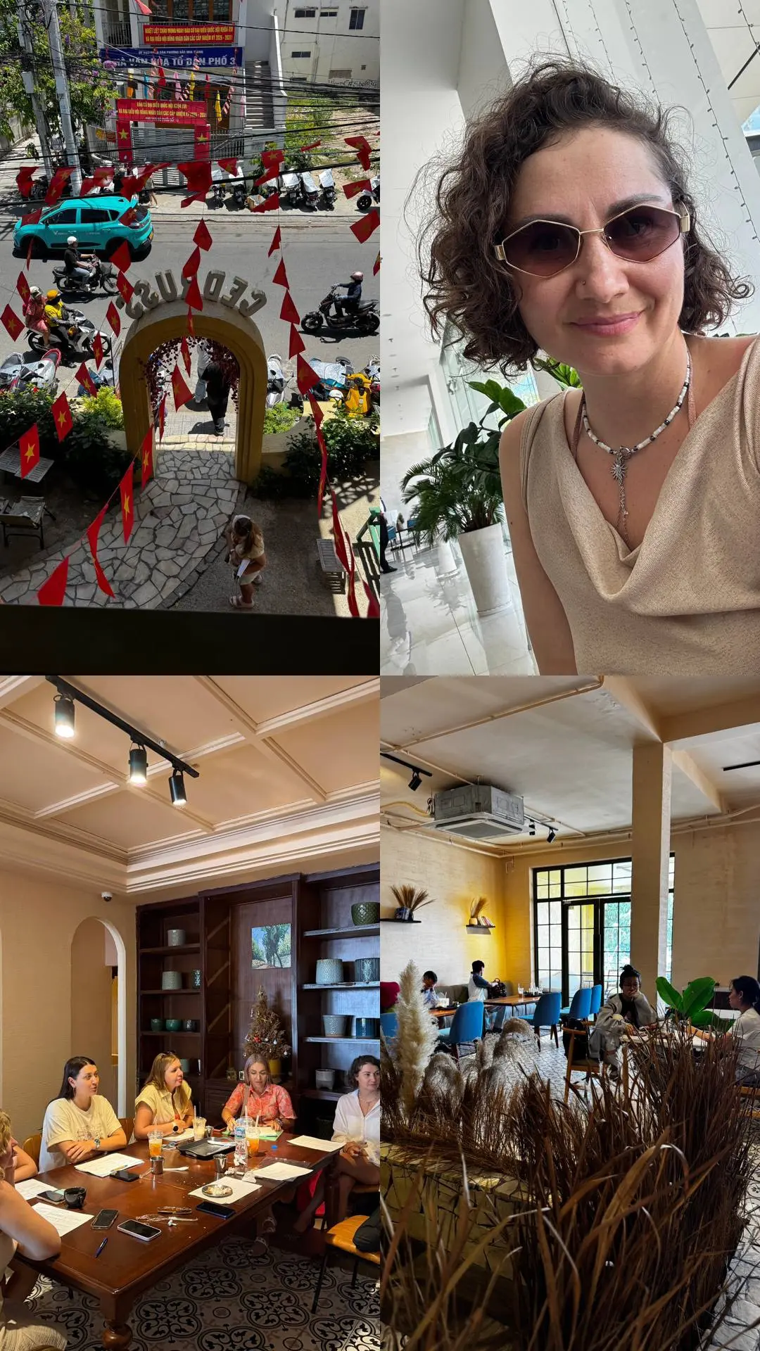 Во Вьетнаме много разных активностей. Вчера была на speaking club для начинающих.