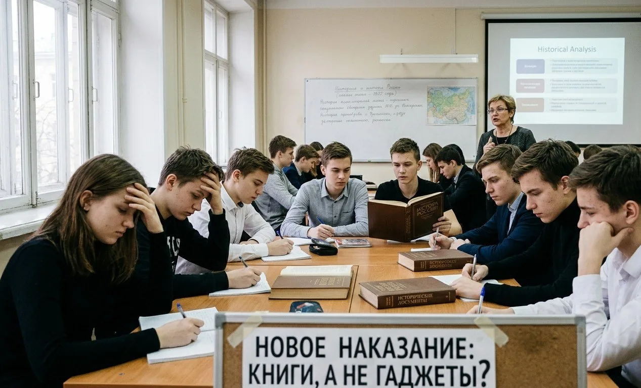 «Наказание за зумерство»: подростков заставят учить историю по-новому? ⚡️