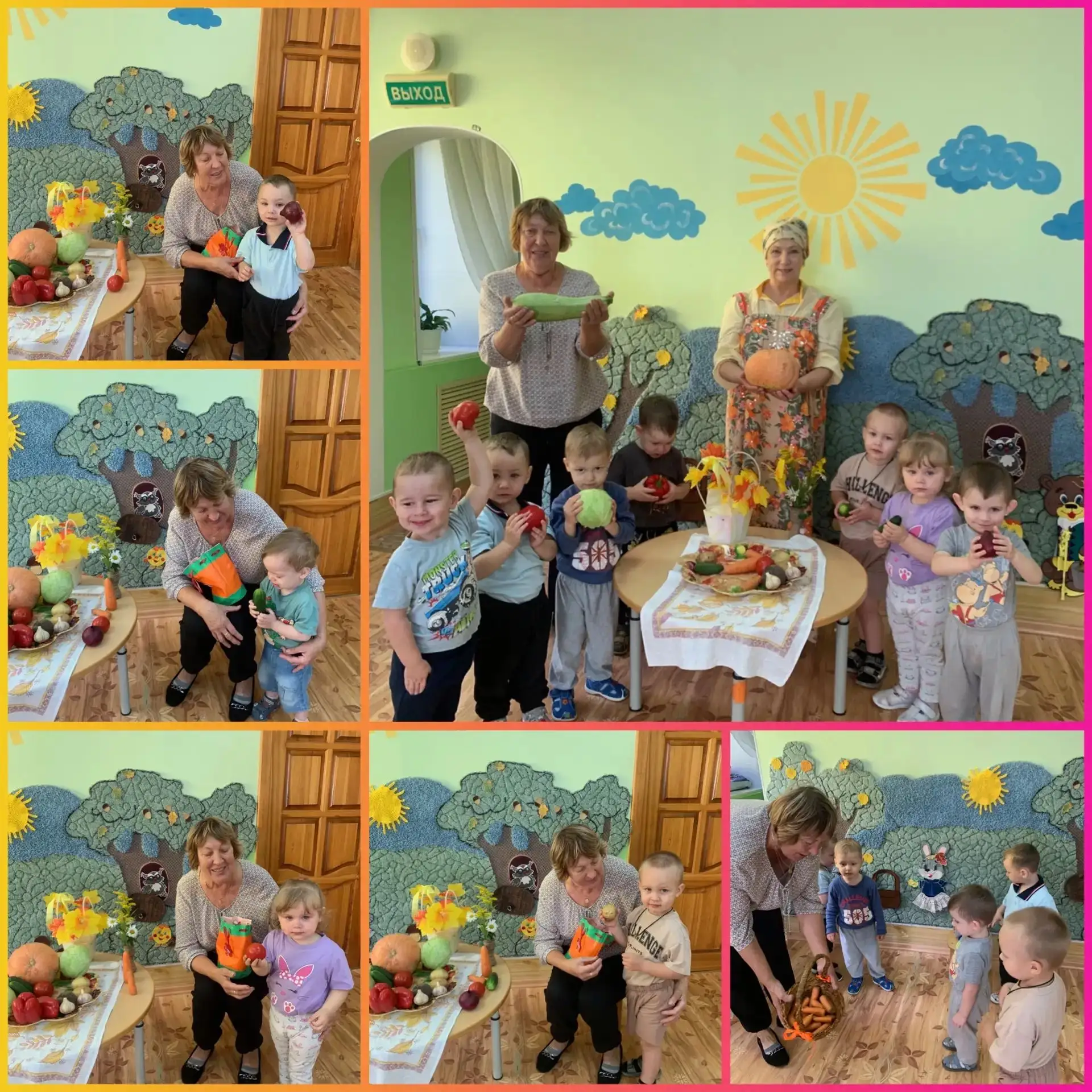 🥕🍅🥔Осенние дары для малышей!