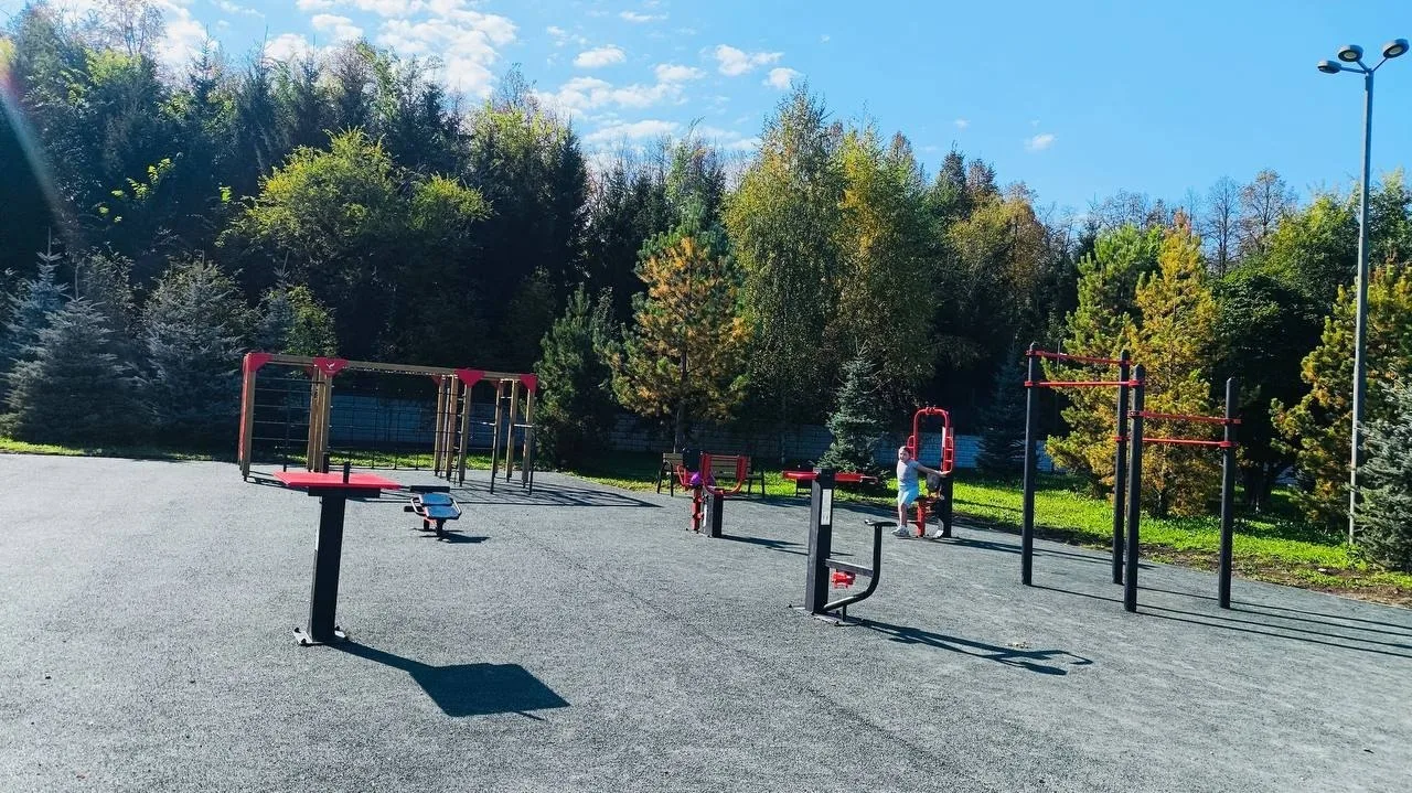 🎡 В Лениногорске обновили парк «Юбилейный»