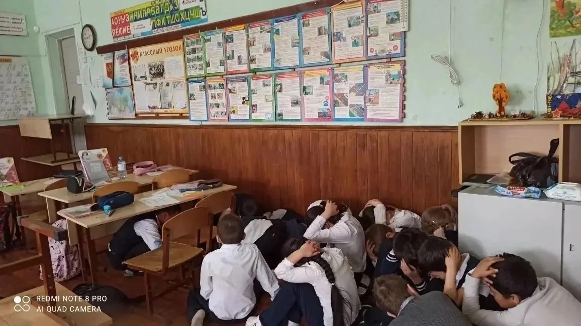 🛡️ Важно знать. Уметь действовать.  Сегодня, 21 апреля, в нашей школе прошли масштабные всероссийски