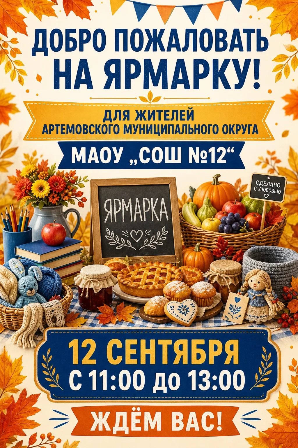 #МАОУСОШ12 #Ярмарка