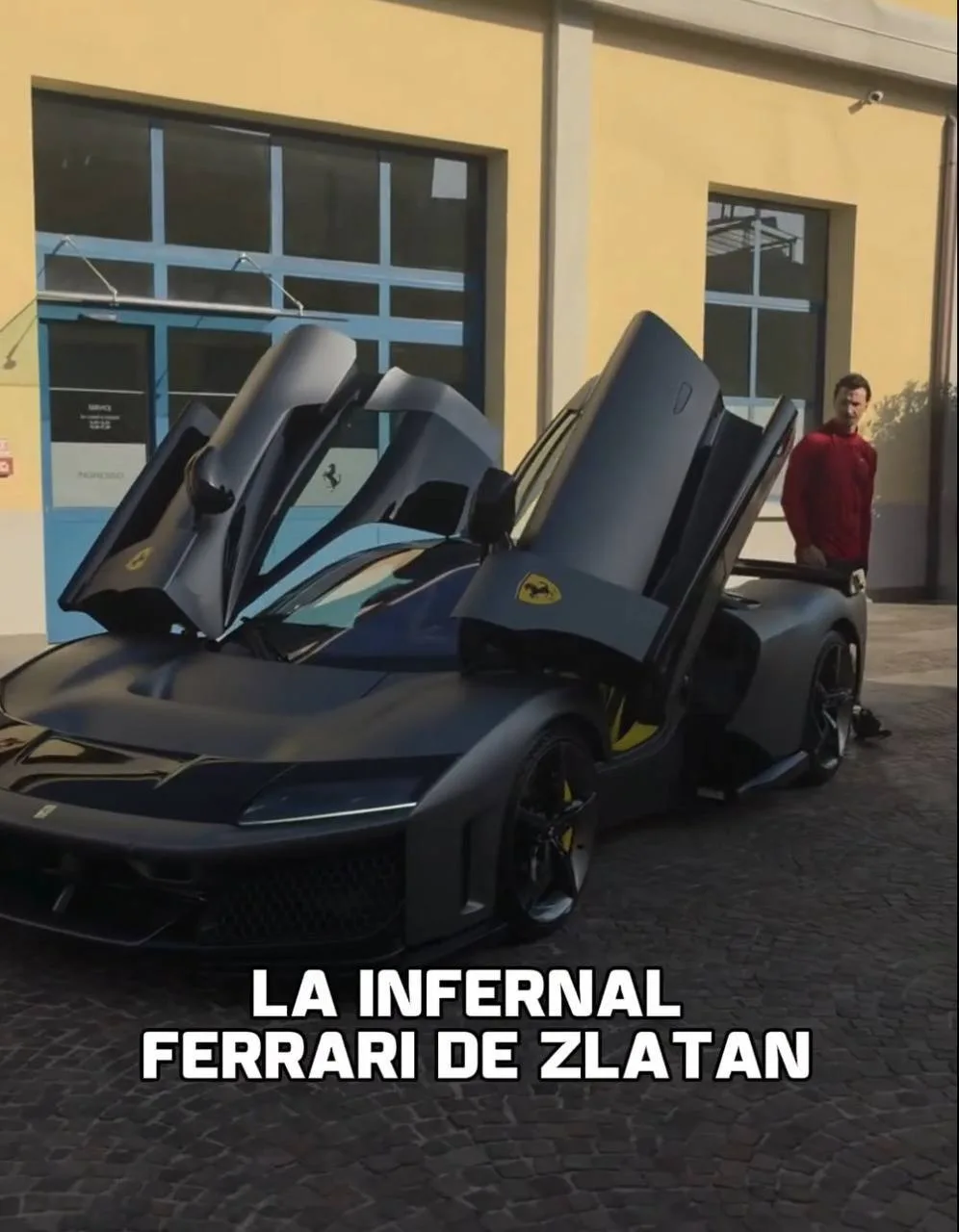 🏎️🎁 Златан Ибрагимович отпраздновал 45‑летие, купив себе Ferrari.