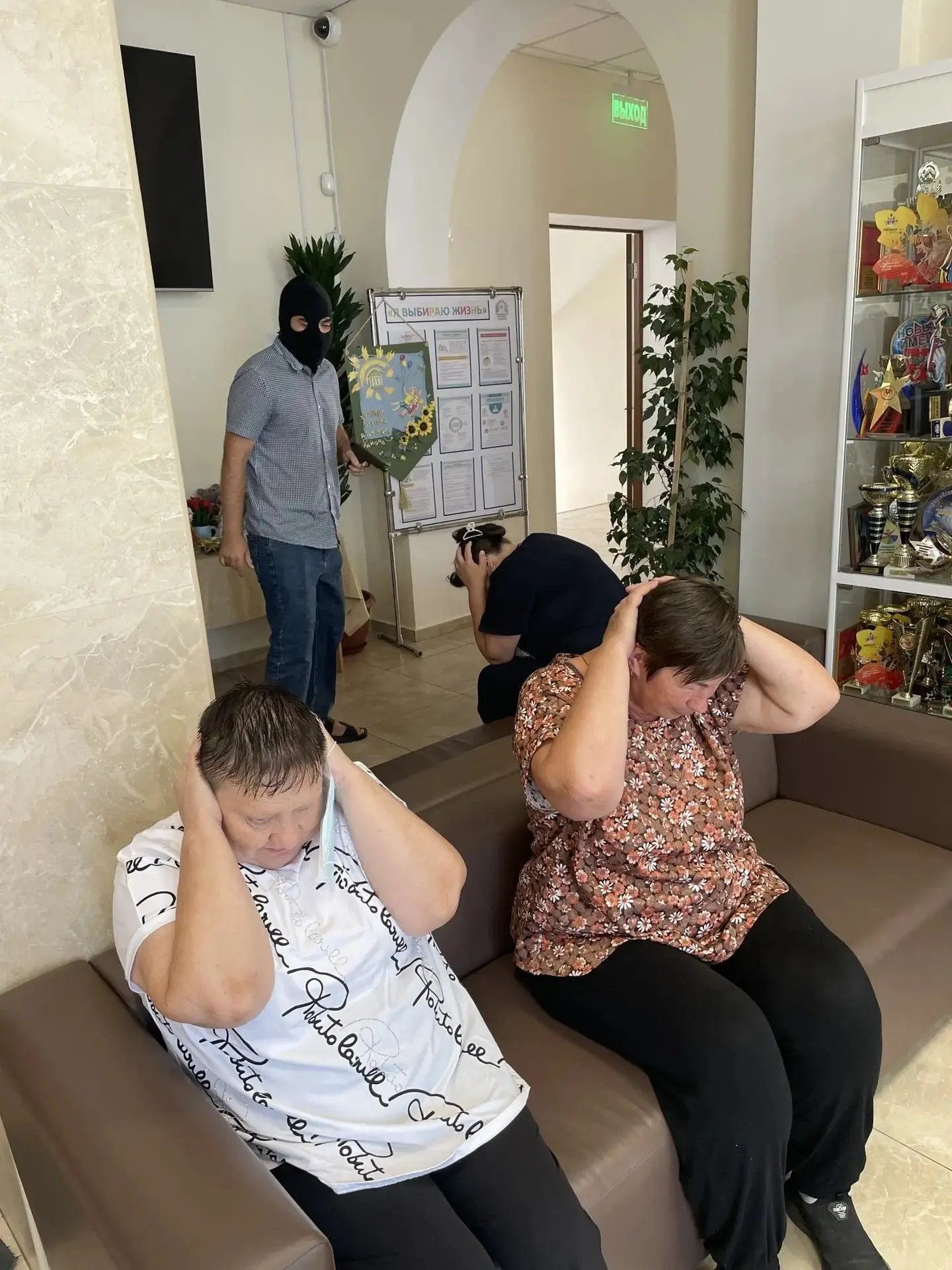 В Центре творчества прошла тренировка по безопасности
