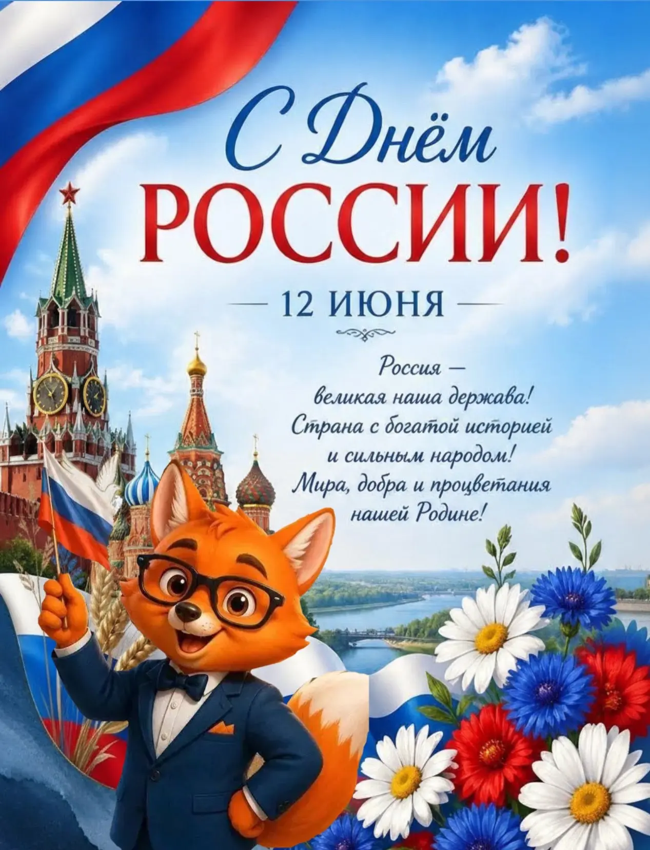 🇷🇺 С Днём России!

Дорогие ученики, родители и друзья школы IQ007!
Поздравляем вас с Днём России —