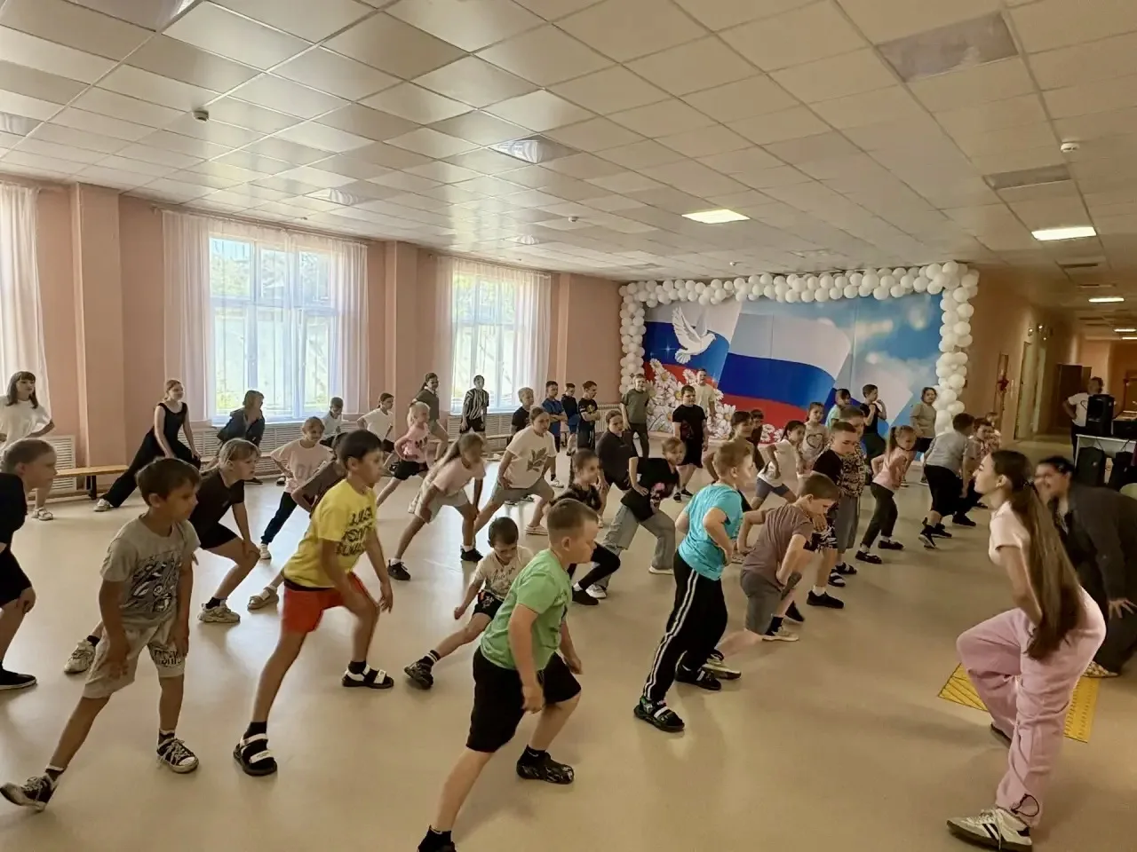 ⚽️Подошел к концу 3 день лагерной смены в пришкольном лагере «Содружество Орлят».
