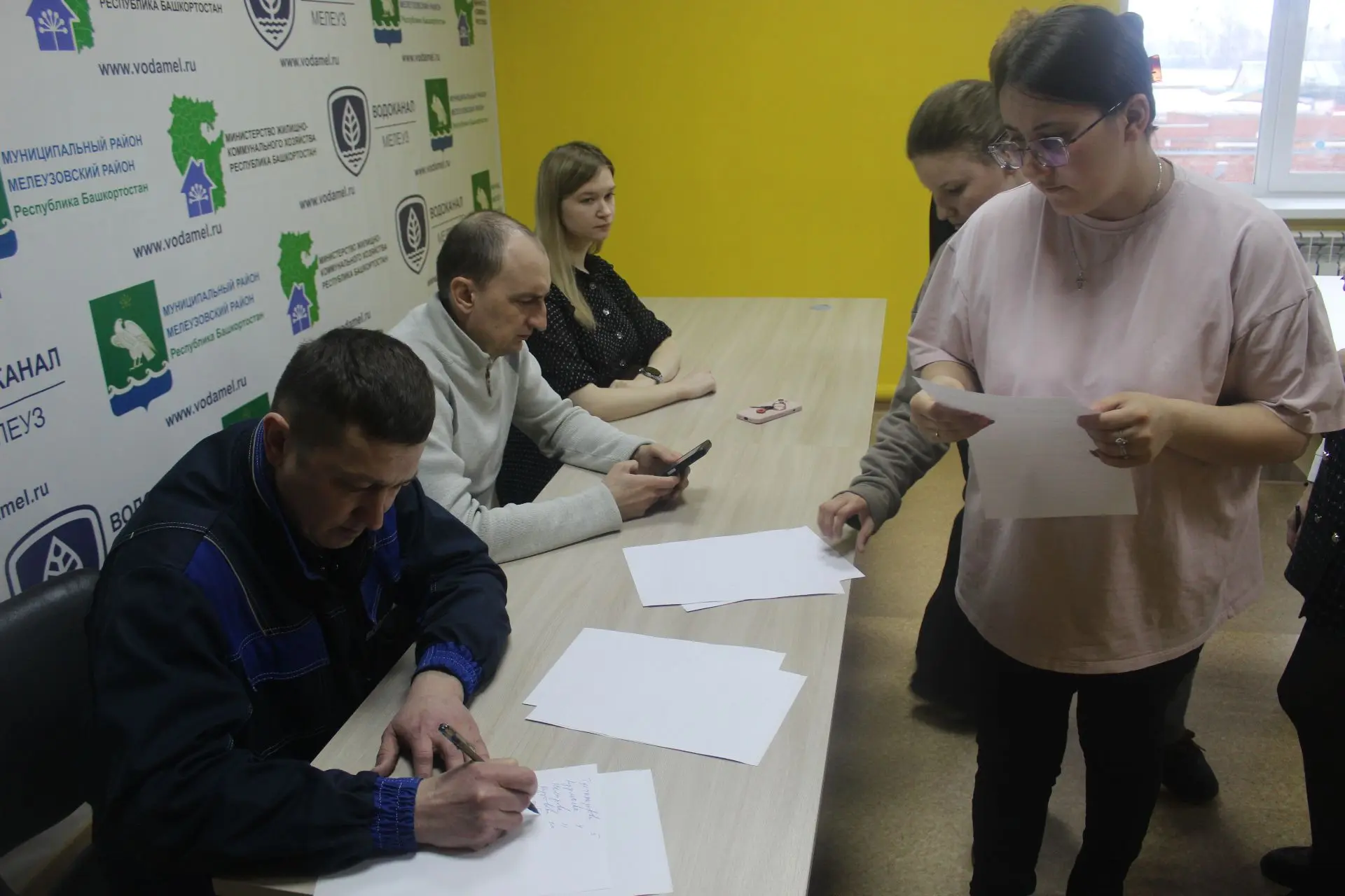 В ООО «Водоканал» проходит плановая аттестация работников абонентского отдела, направленная на всест