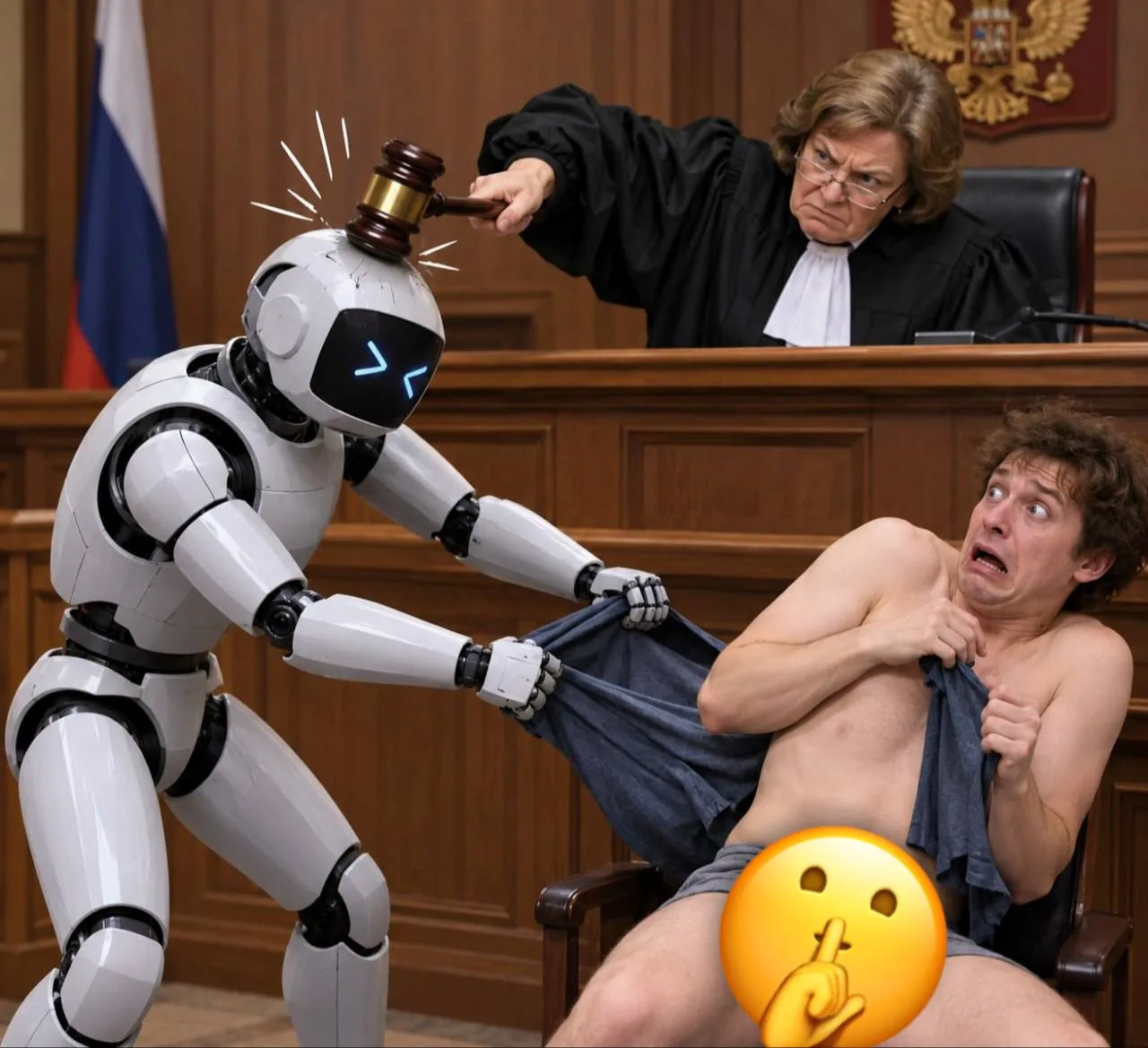 ⚖️🤖Суд запретил нейросетям раздевать россиян