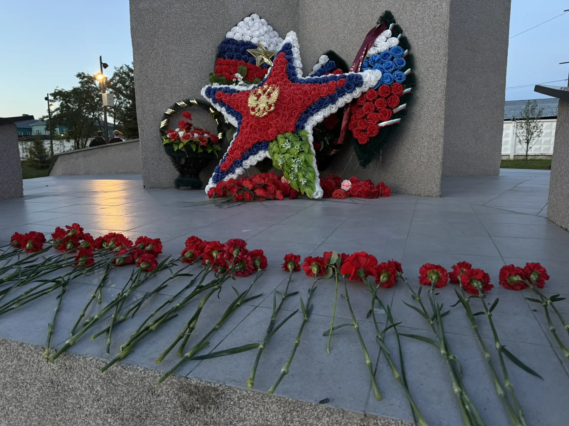 Плыло небо в светлых звездных точках , 
Небо тоже дожидалось дня,
И никто не знал, что этой ночью 
Н
