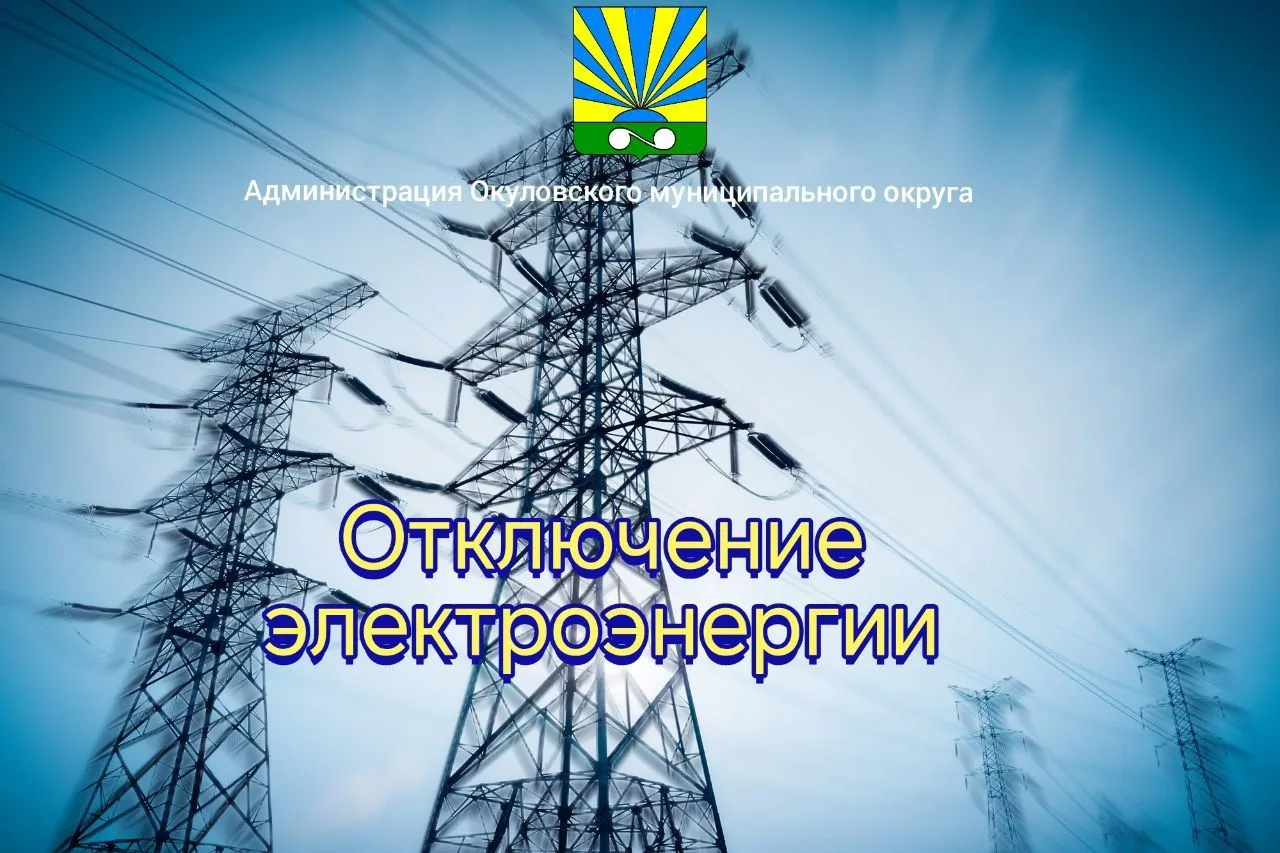 СЕГОДНЯ с 09:00 до 12:00 будет произведено плановое отключение электроэнергии по адресу...