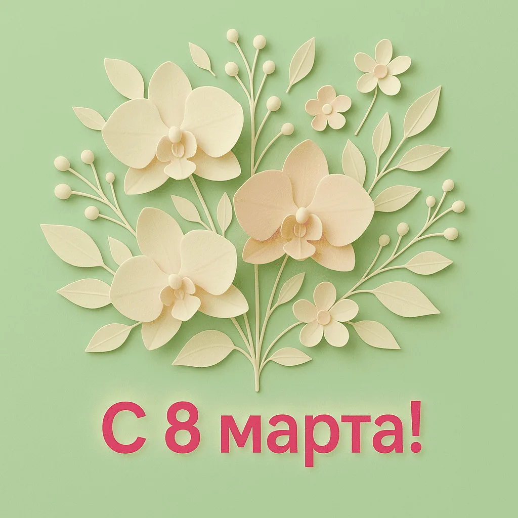 С 8 марта! 🌷