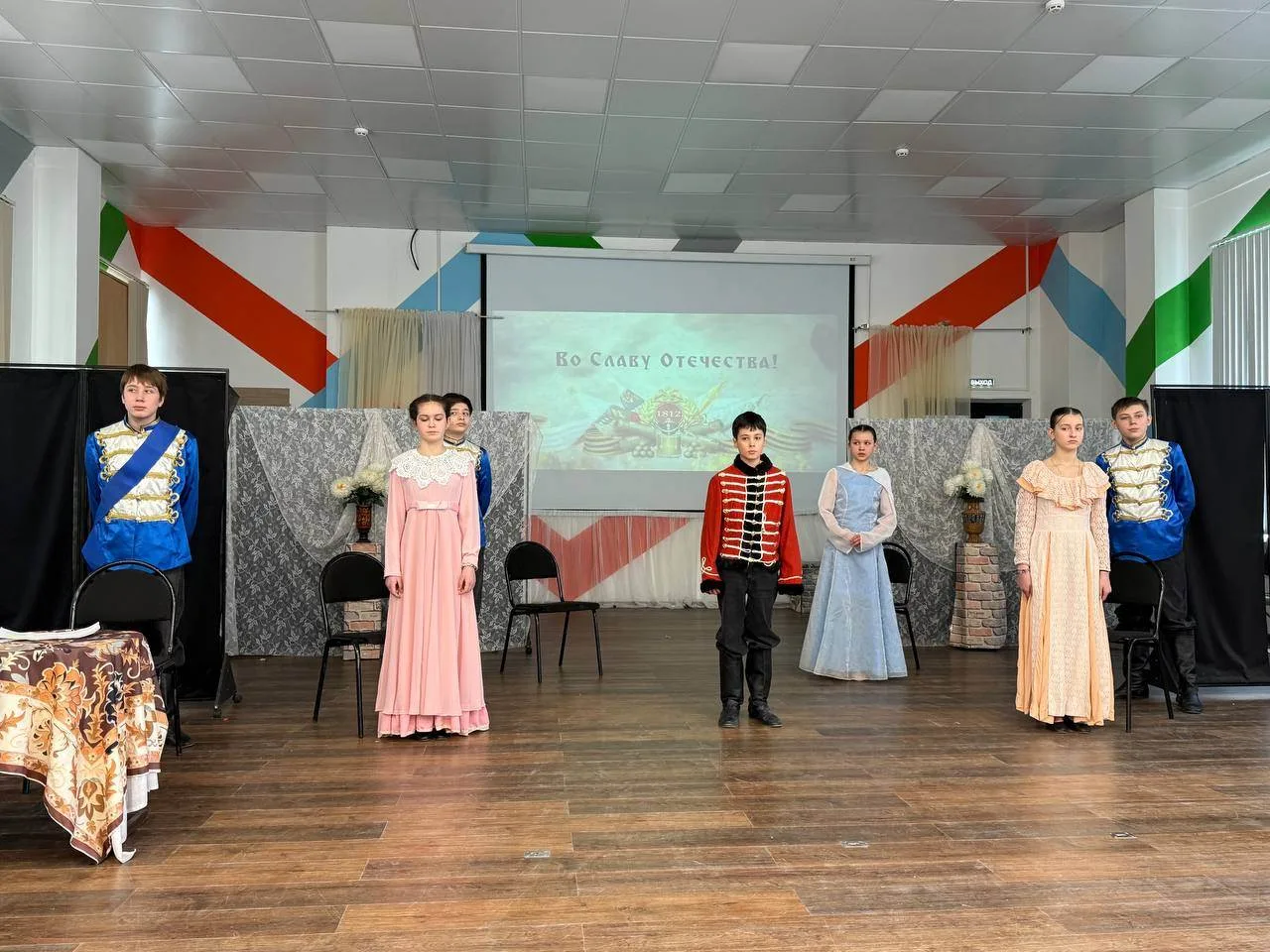 ⭐️Уроки, посвященные Дню защитника Отечества  26 февраля в здании на Дениса Давыдова были проведены 