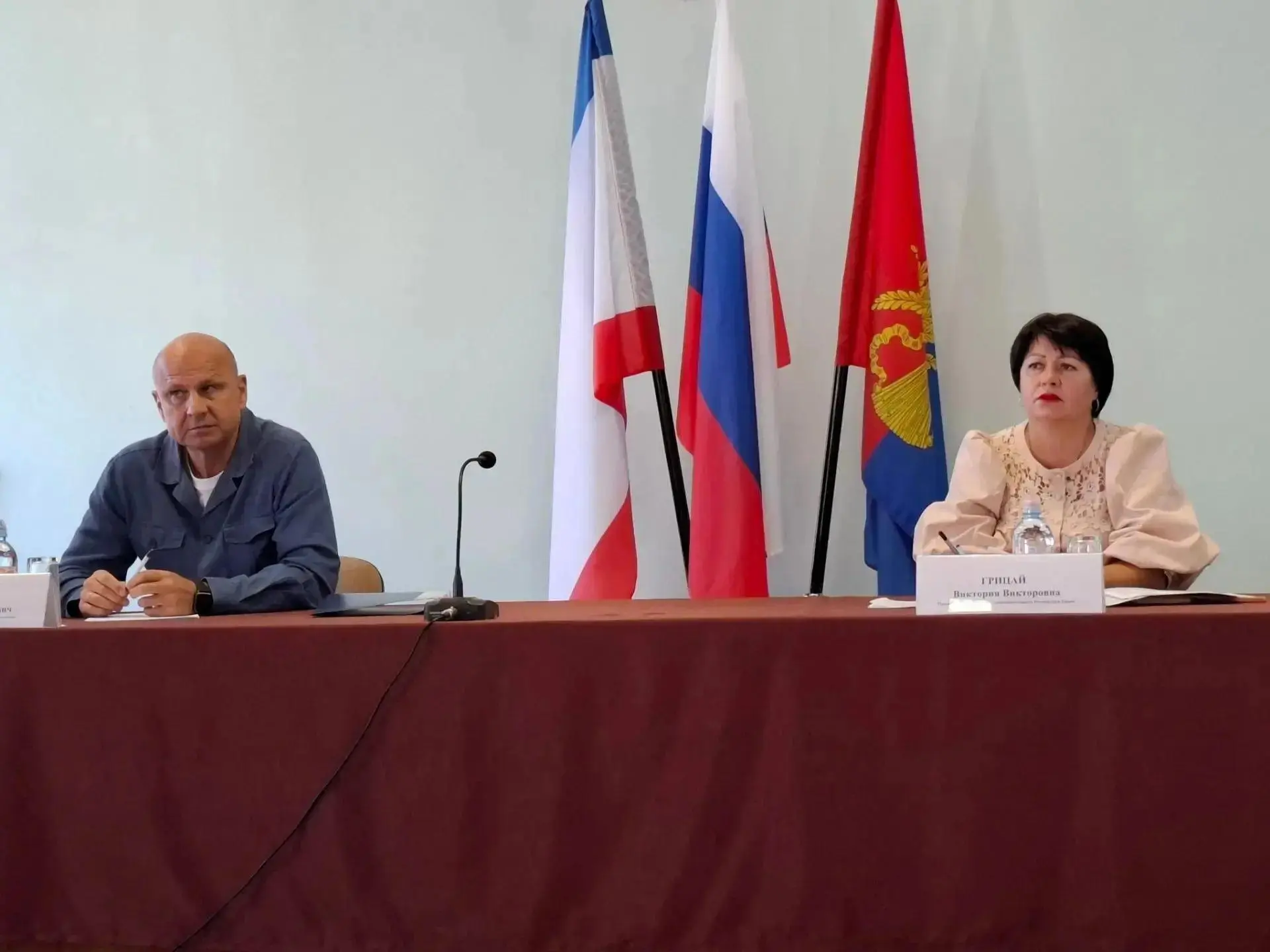 Председатель Советского районного совета Виктория Грицай приняла участие в совещании по...
