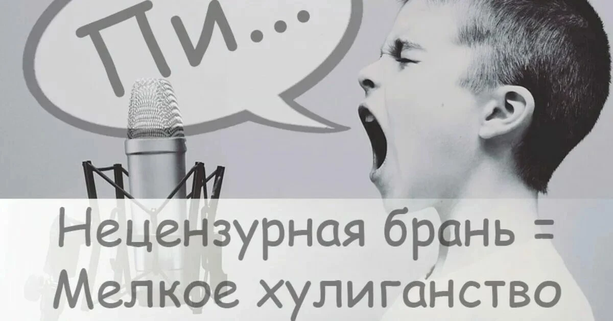 «Нецензурная брань в общественном месте расценивается законом и нормами морали как проявление явного