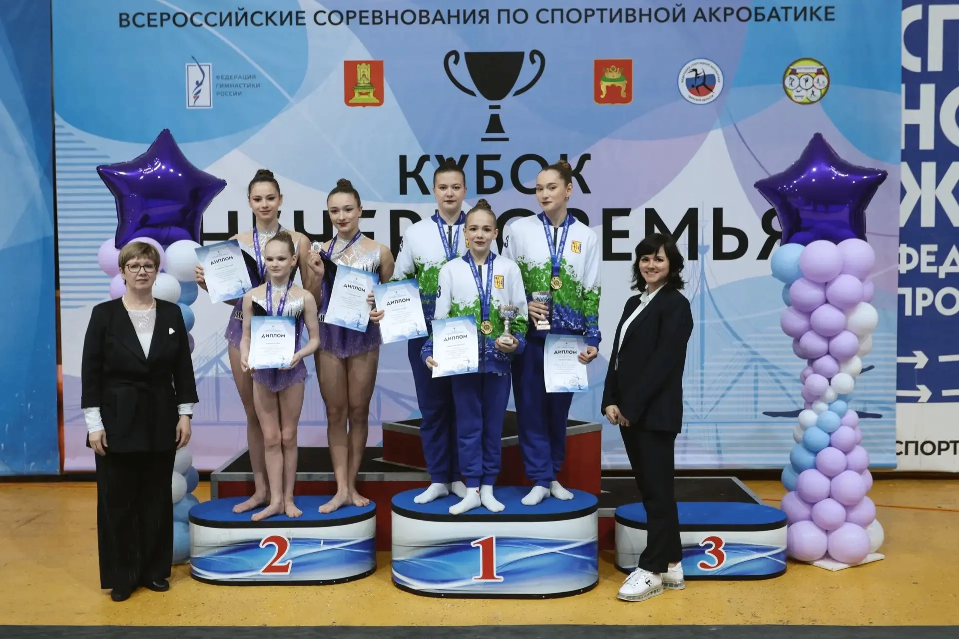 #НАШИПОБЕДЫ  Завершились Всероссийские соревнования по спортивной акробатике «Кубок Нечерноземья» Со