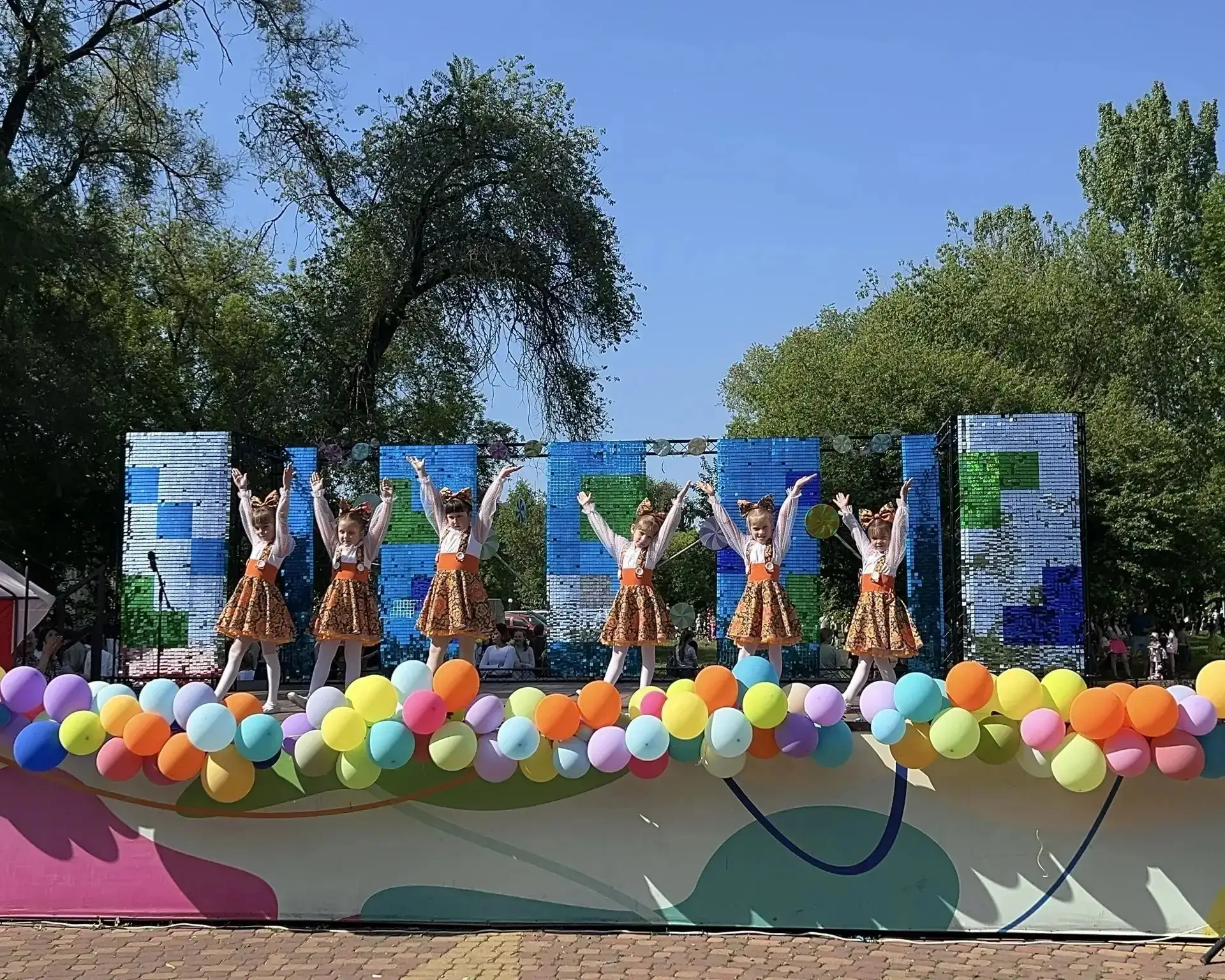 Праздник детства в парке имени Юрия Гагарина 🎈