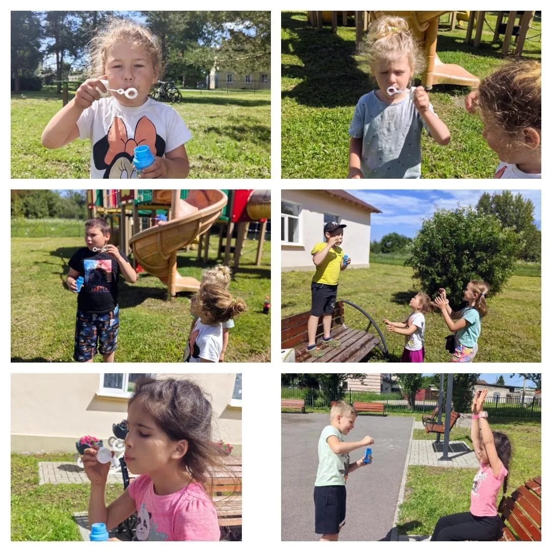 🎉🫧Праздник мыльного пузыря» в Синявинской библиотеке-2 
 
Макушка лета и хорошая погода — всё спос
