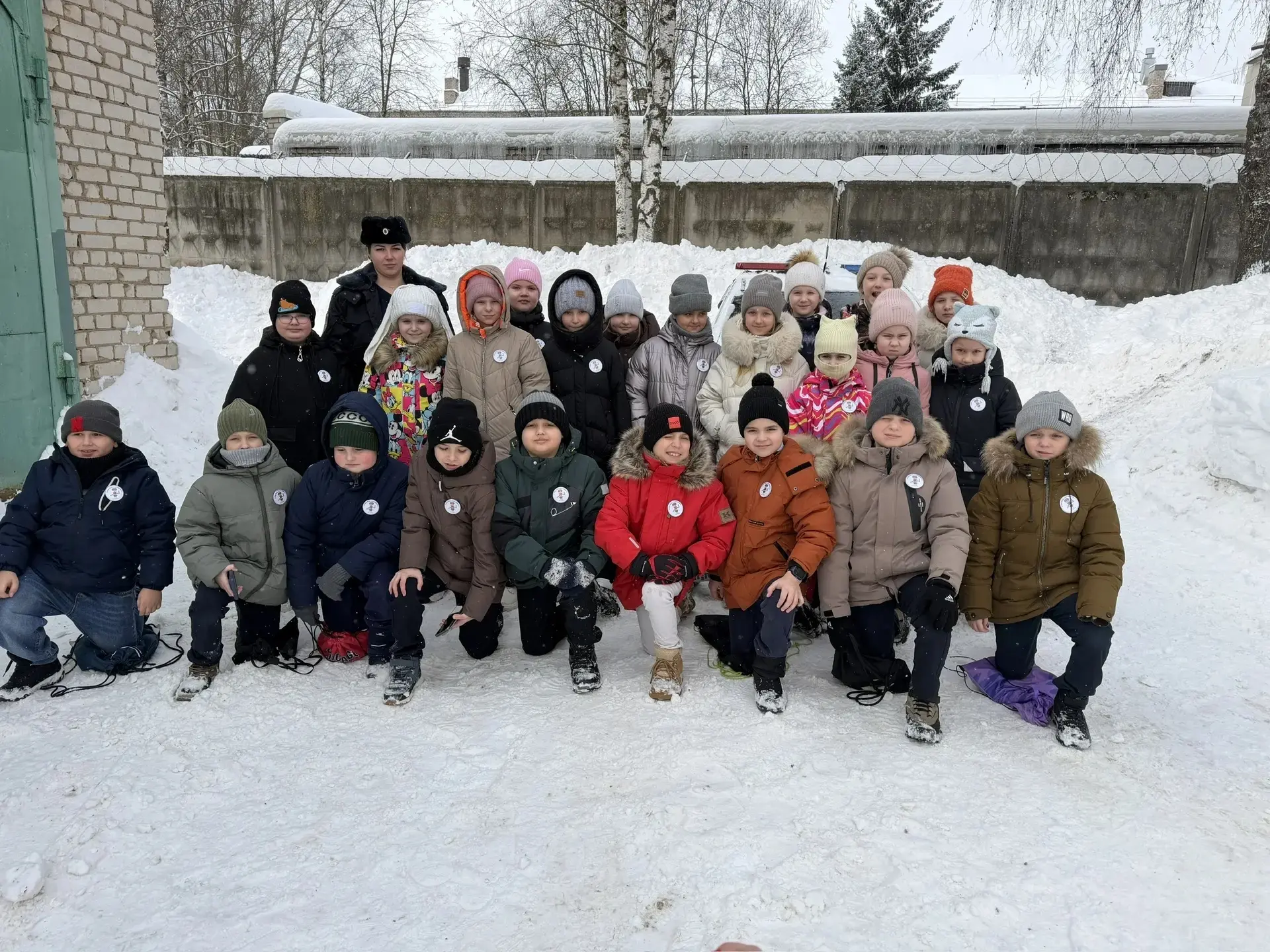 ✨Экскурсия в полицию  В рамках недели Мужества сегодня члены отряда ЮИД побывали на экскурсии в поли
