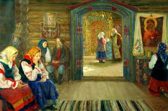 Однажды плакала в храме женщина: мать у нее уже совсем из ума выжила, под себя ходила, а потом по ст