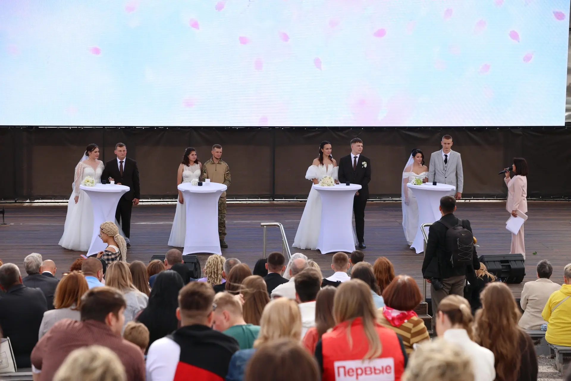 🤵🏻👰🏻‍♀️В день «Свадебного Вернисажа» на Полугоре брак заключили пять пар, а по всей...