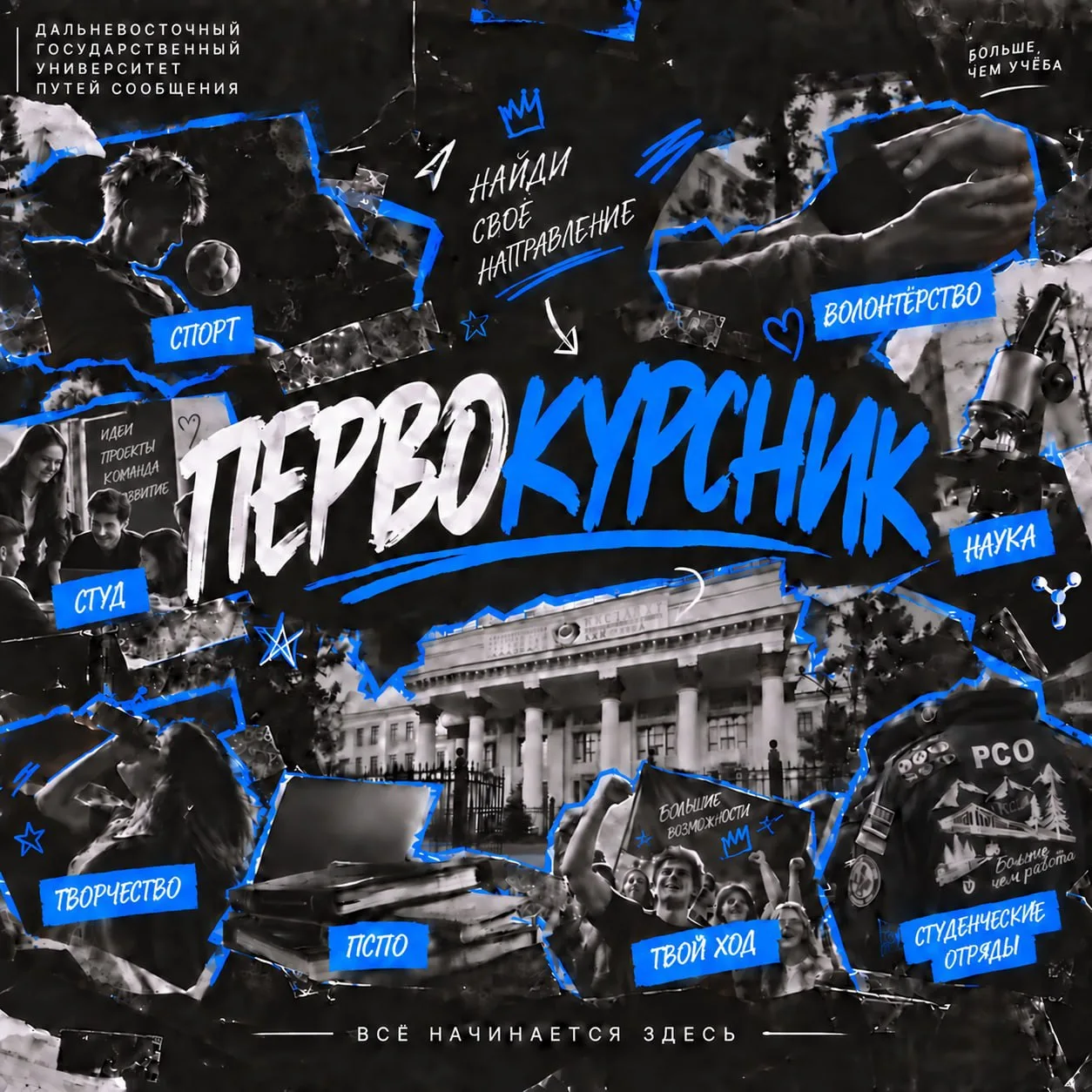 Первокурсник, есть планы на 16-18 сентября? У нас – ДА!
