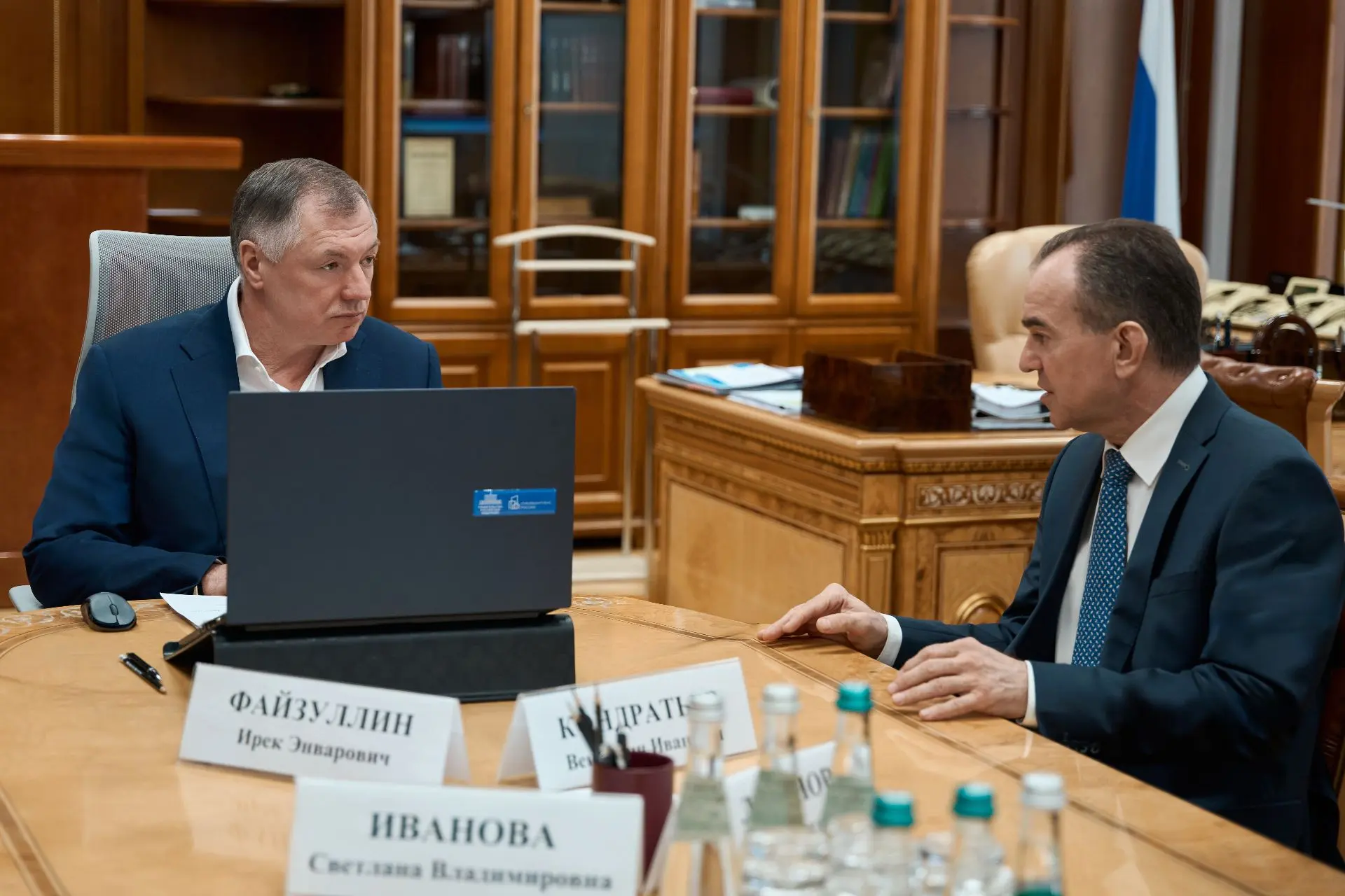 Провел рабочее совещание по развитию Краснодарского края   У региона неплохие результаты по многим н