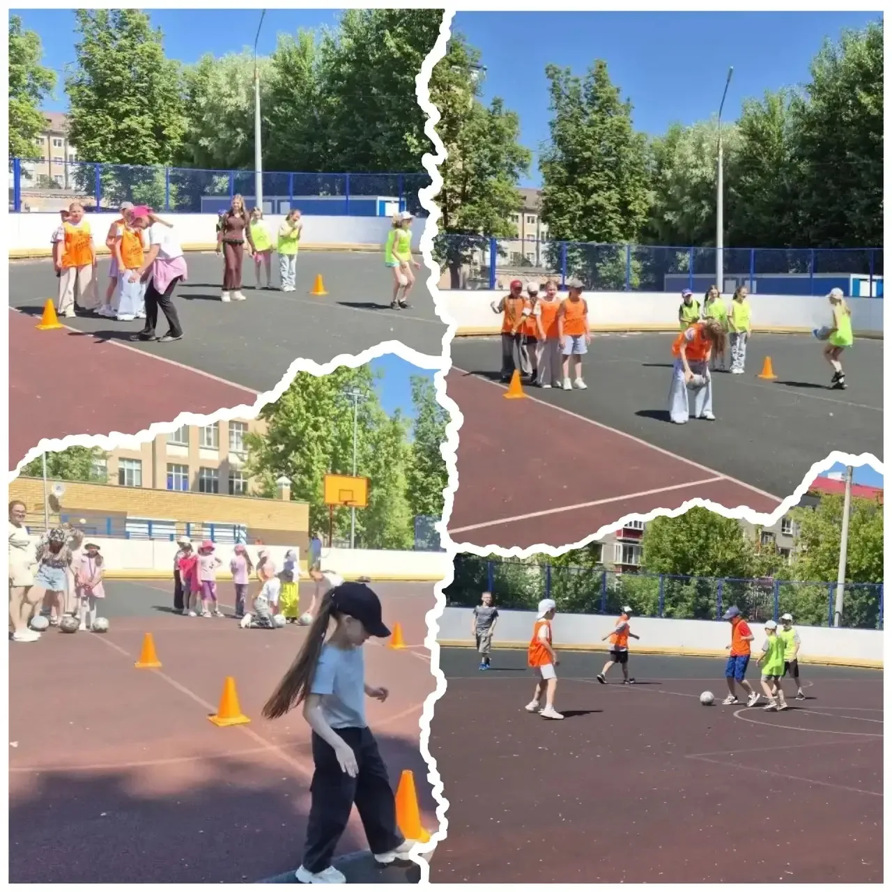 🏃‍♂️🔥 Спорт — это весело!

Сегодня в школьном лагере провели крутой мастер‑класс: эстафеты, упражн