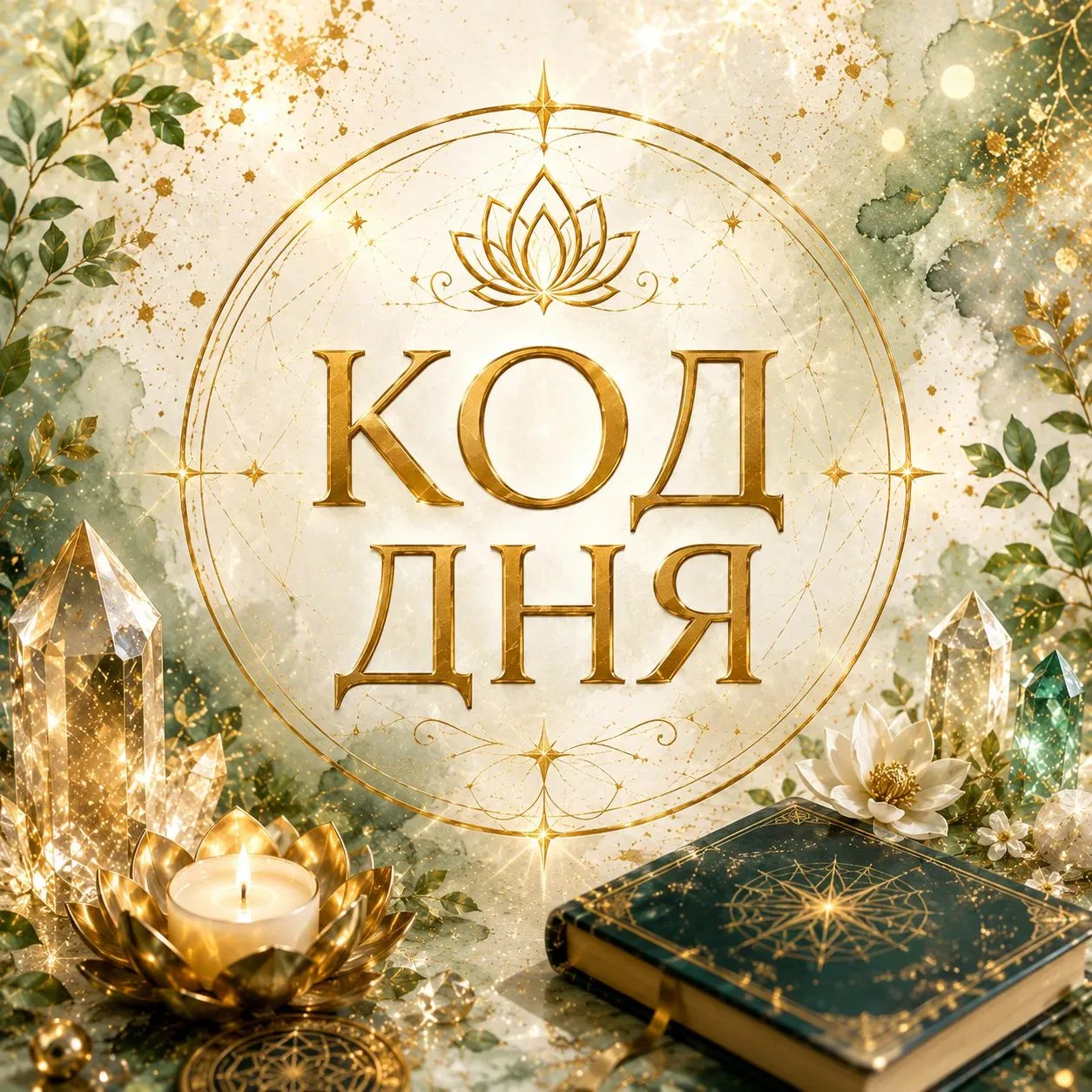 КОД ДНЯ 🧩

🌿 Общая энергия дня
Сегодня лучше немного сбавить скорость и прислушаться к себе. 

Эне