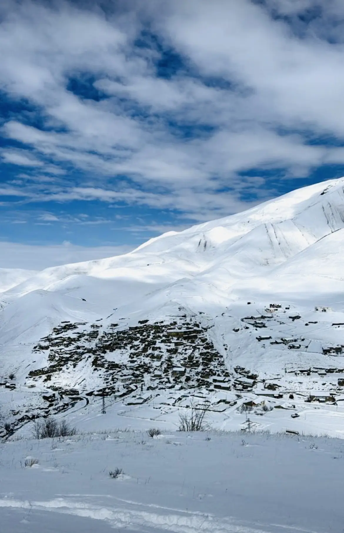 Село Чираг ❄️