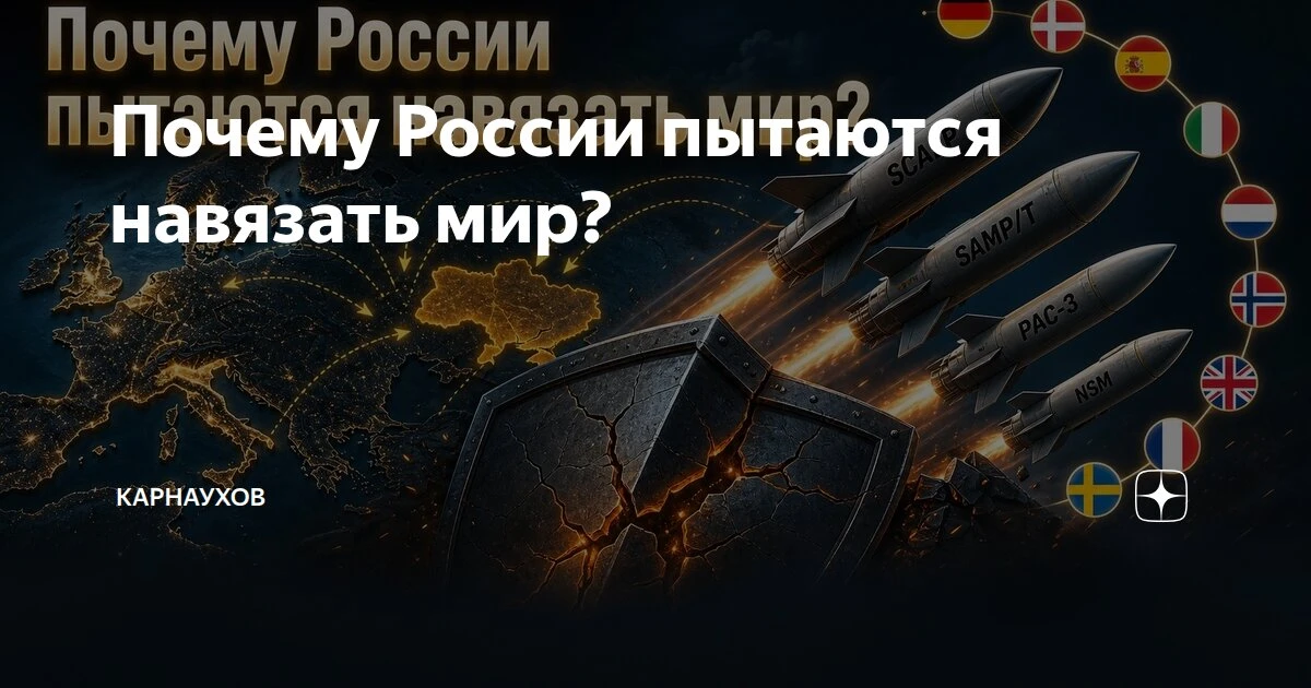 Почему России пытаются навязать мир?