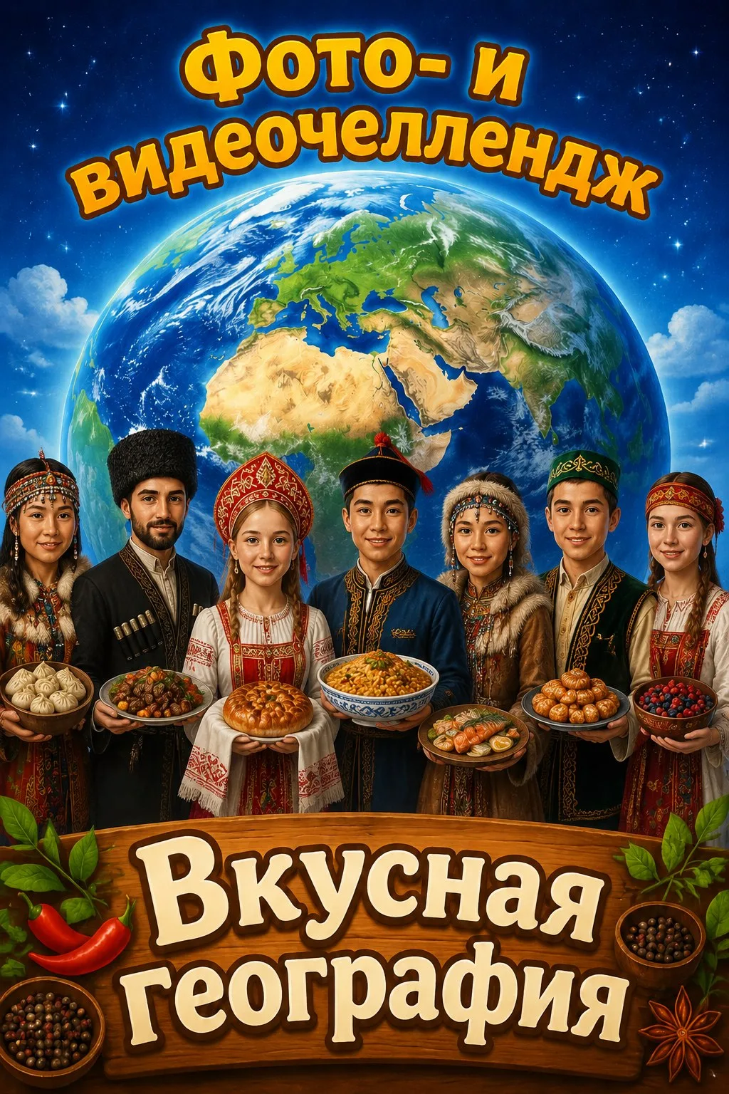 Вкусная география 2026: фото- и видеочеллендж!