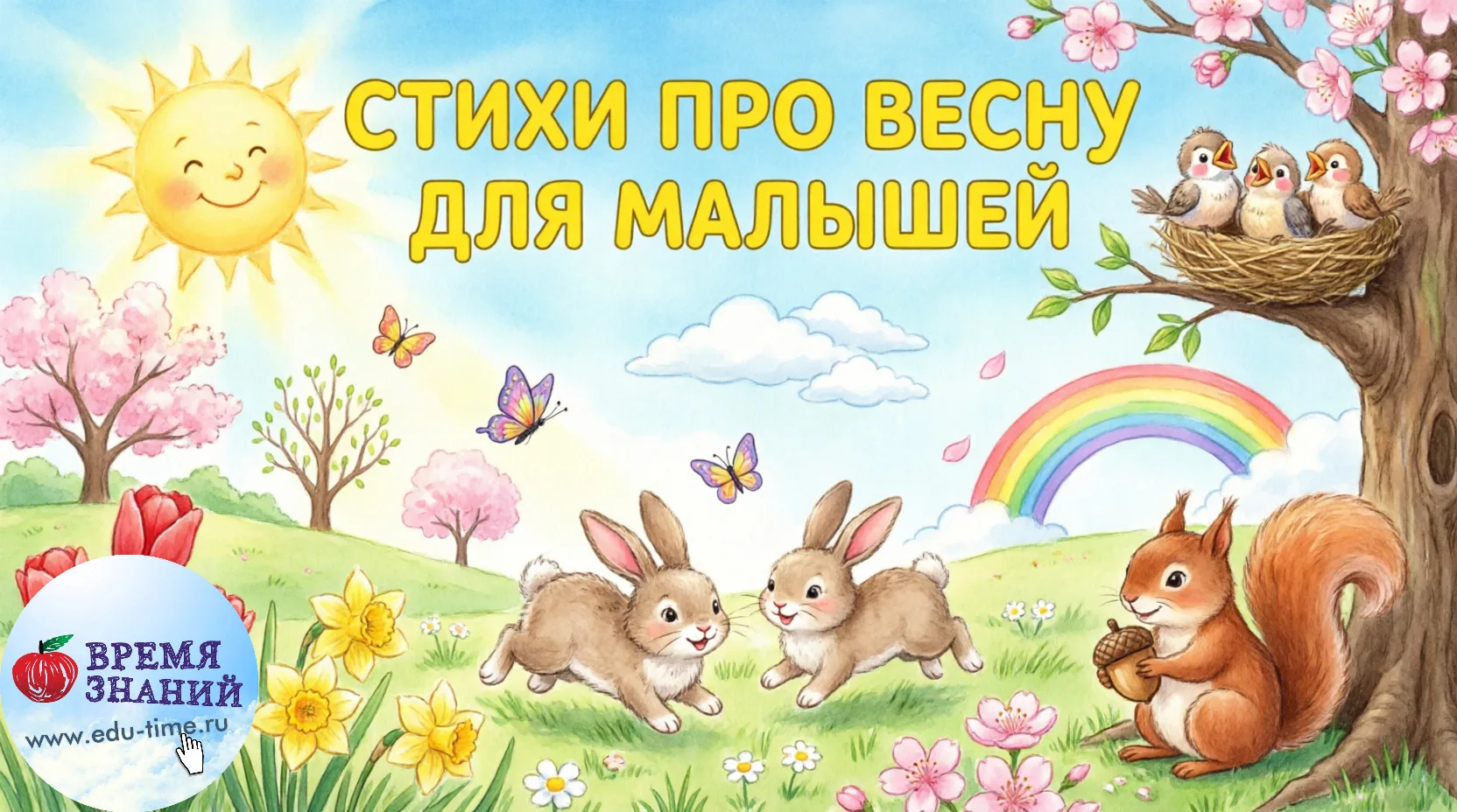 ЛУЧШИЕ СТИХИ ПРО ВЕСНУ
Читая которые, невозможно не улыбаться :)

Растем и развиваемся вместе.