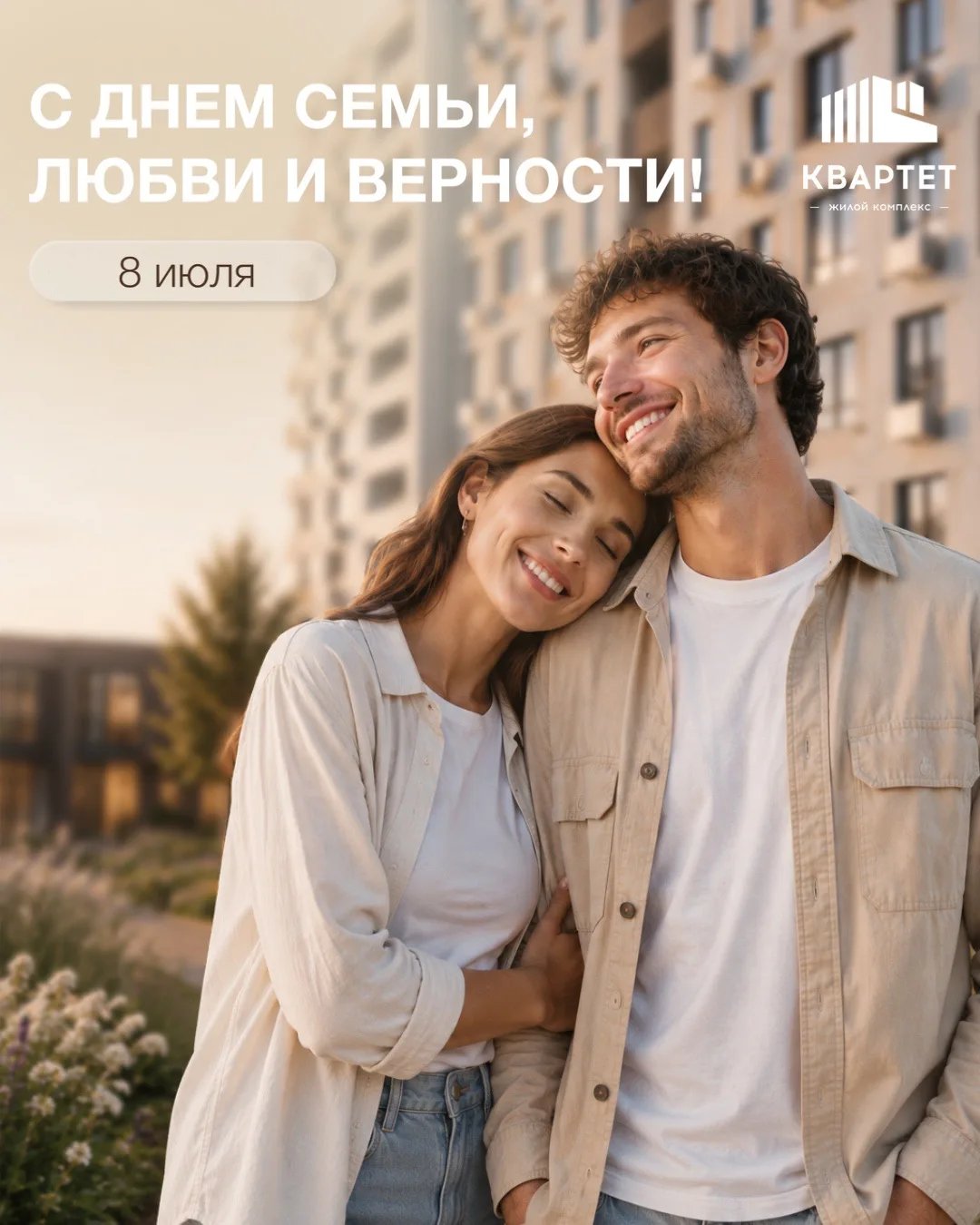С Днём семьи, любви и верности! 🤍