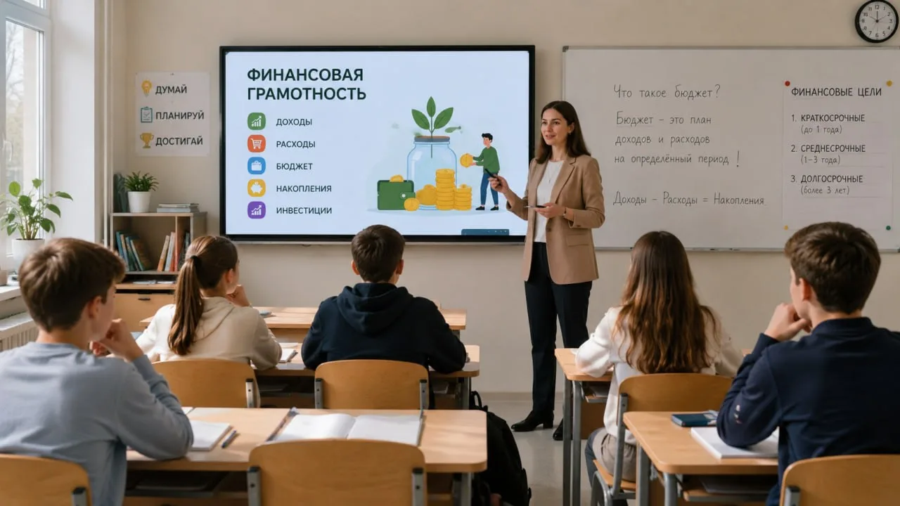 📖В школьных учебниках появится раздел о финансовой грамотности

В пособиях по обществознанию для 9-