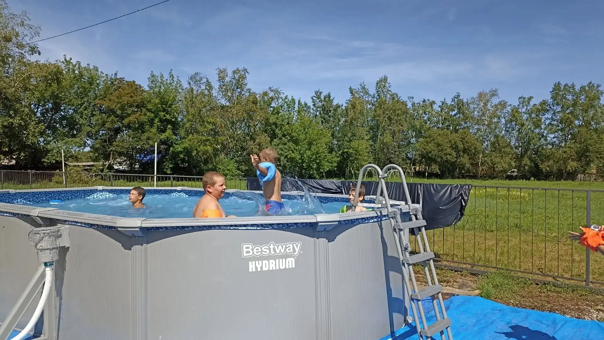 💦 Завершили день по-настоящему освежающе! 💦День получился насыщенным, и ребята заслуж...