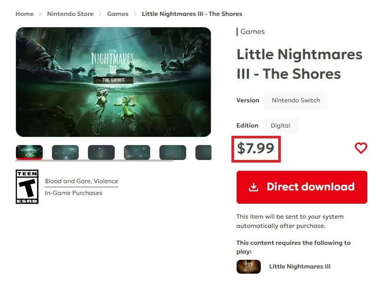Для Little Nightmares III вышло второе сюжетное дополнение The Shores — вам предстоит и...