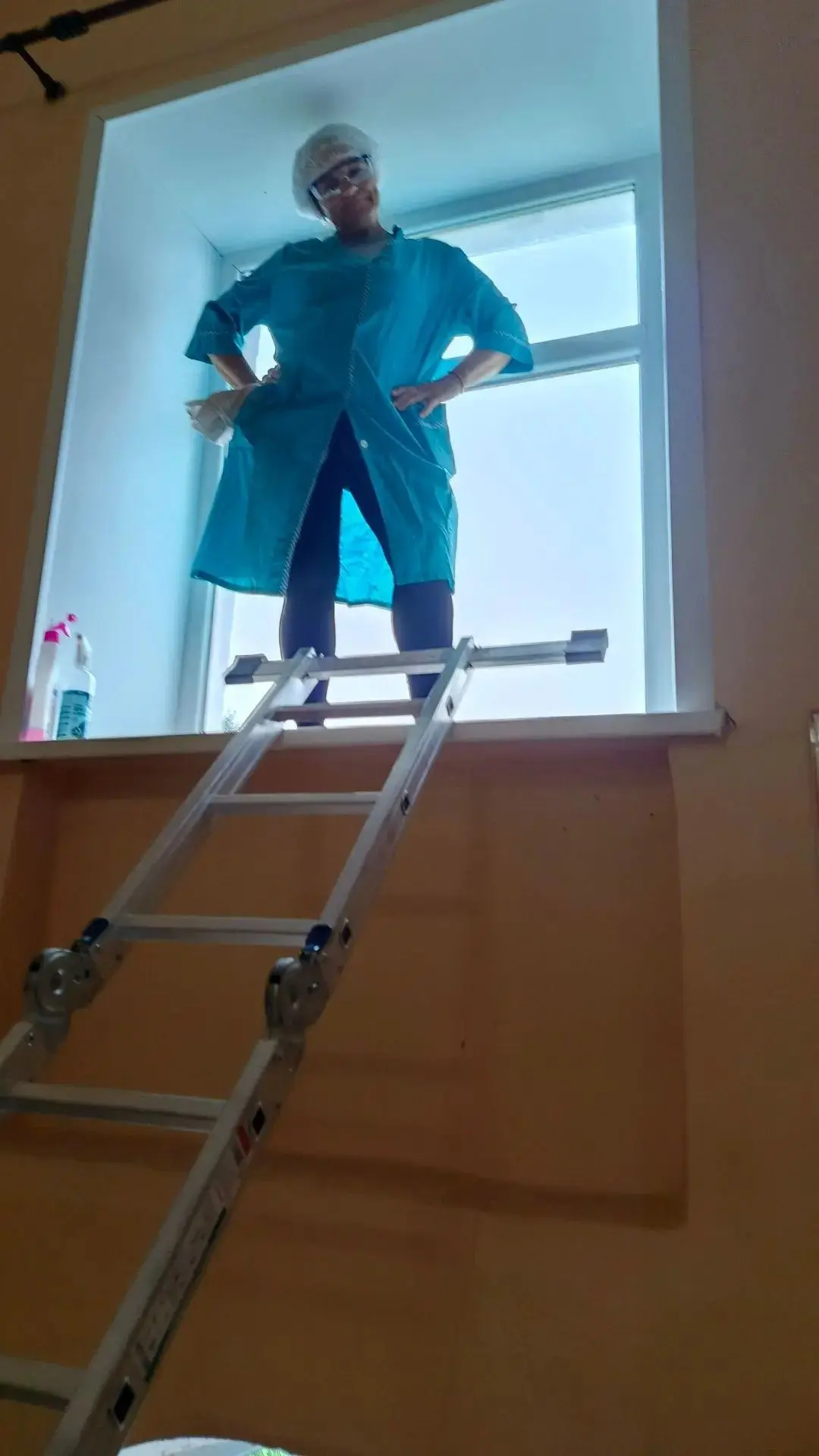 😁👍Вот так, бесстрашно и с энтузиазмом готовимся к встрече с нашими воспитанниками. Ра...