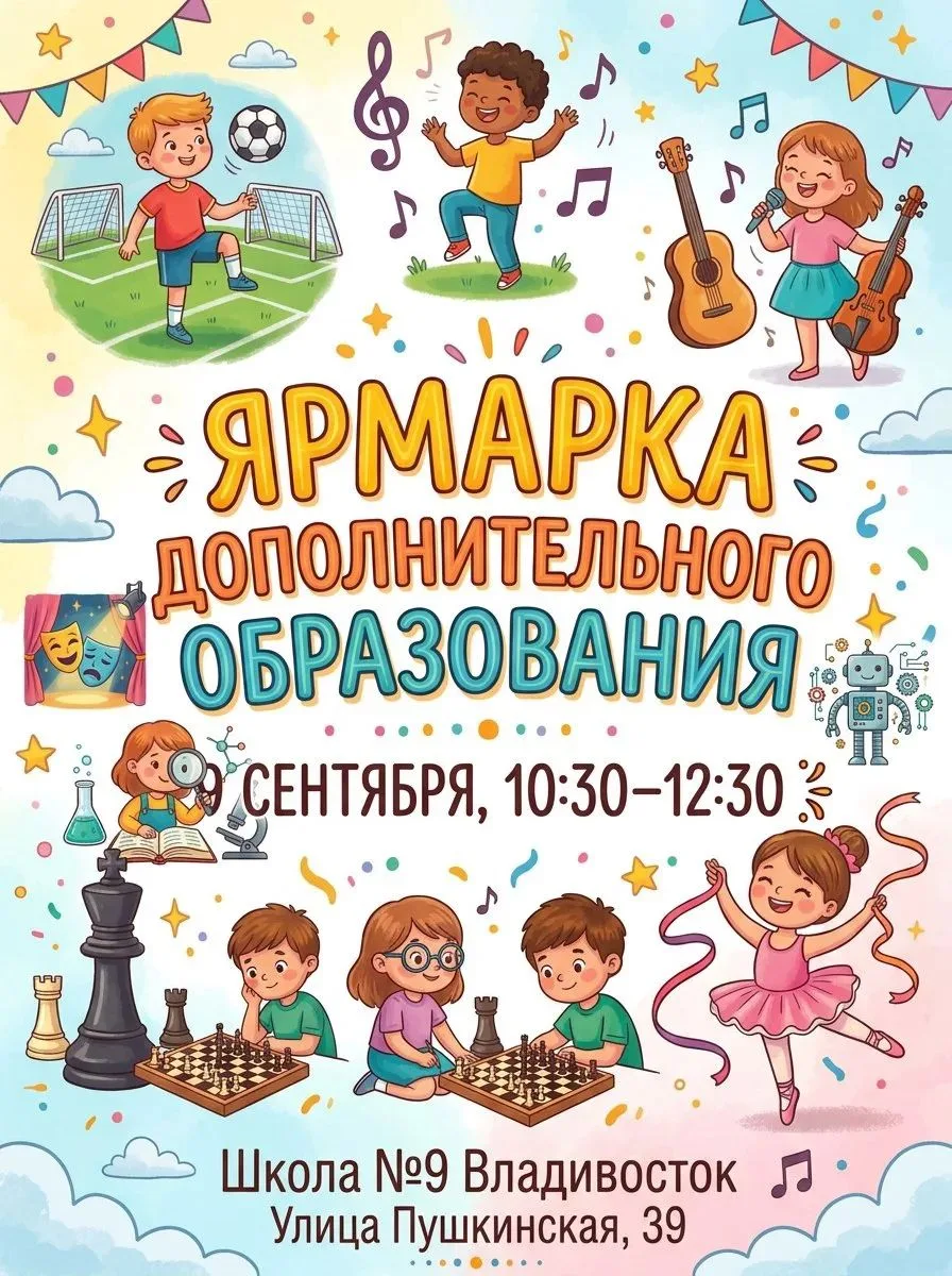 🎓 Ярмарка дополнительного образования
