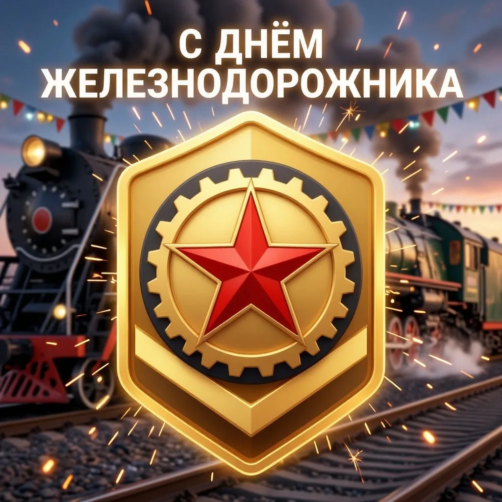 С Днём железнодорожника!