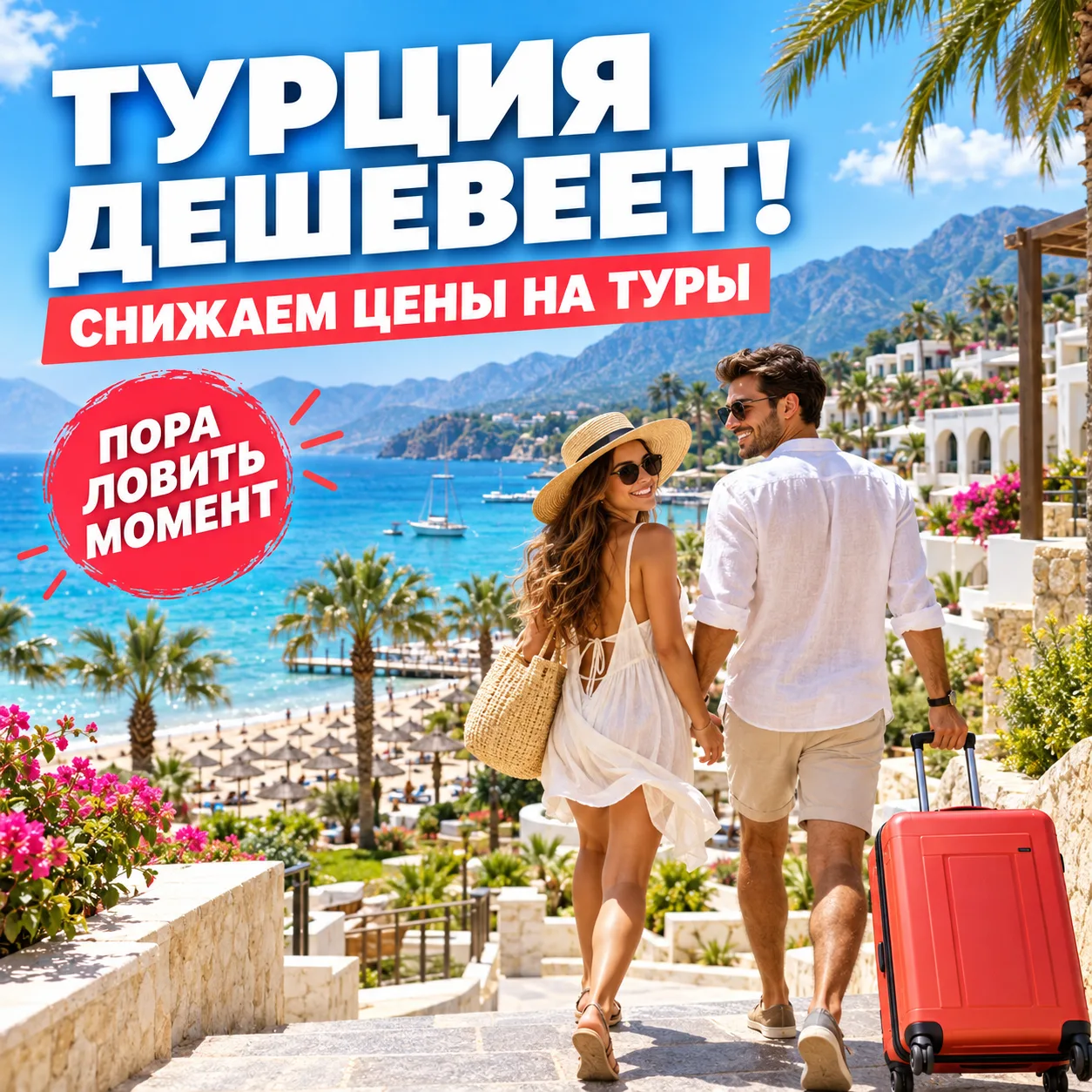 🔥 ТУРЦИЯ СТАЛА БЛИЖЕ: СНИЖАЕМ ЦЕНЫ НА ТУРЫ 🔥