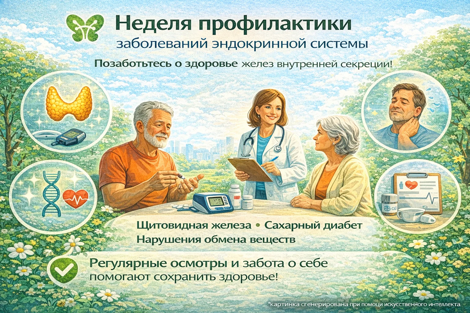 Неделя профилактики заболеваний эндокринной системы