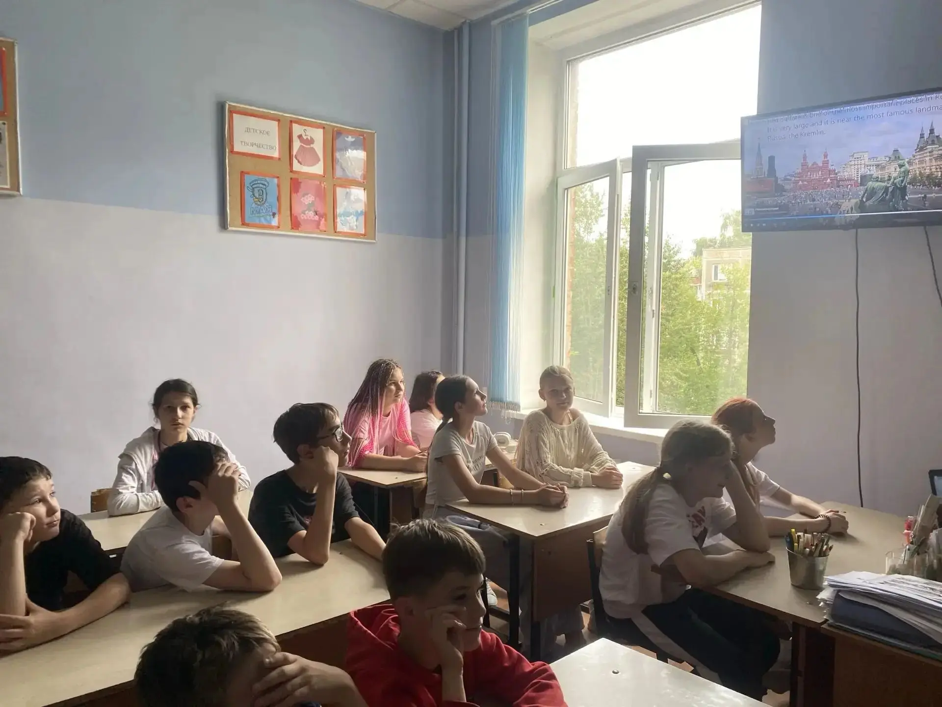 🌞 Наш пришкольный лагерь "Олимпиец" стартовал сегодня ярко и весело! Утро началось с б...