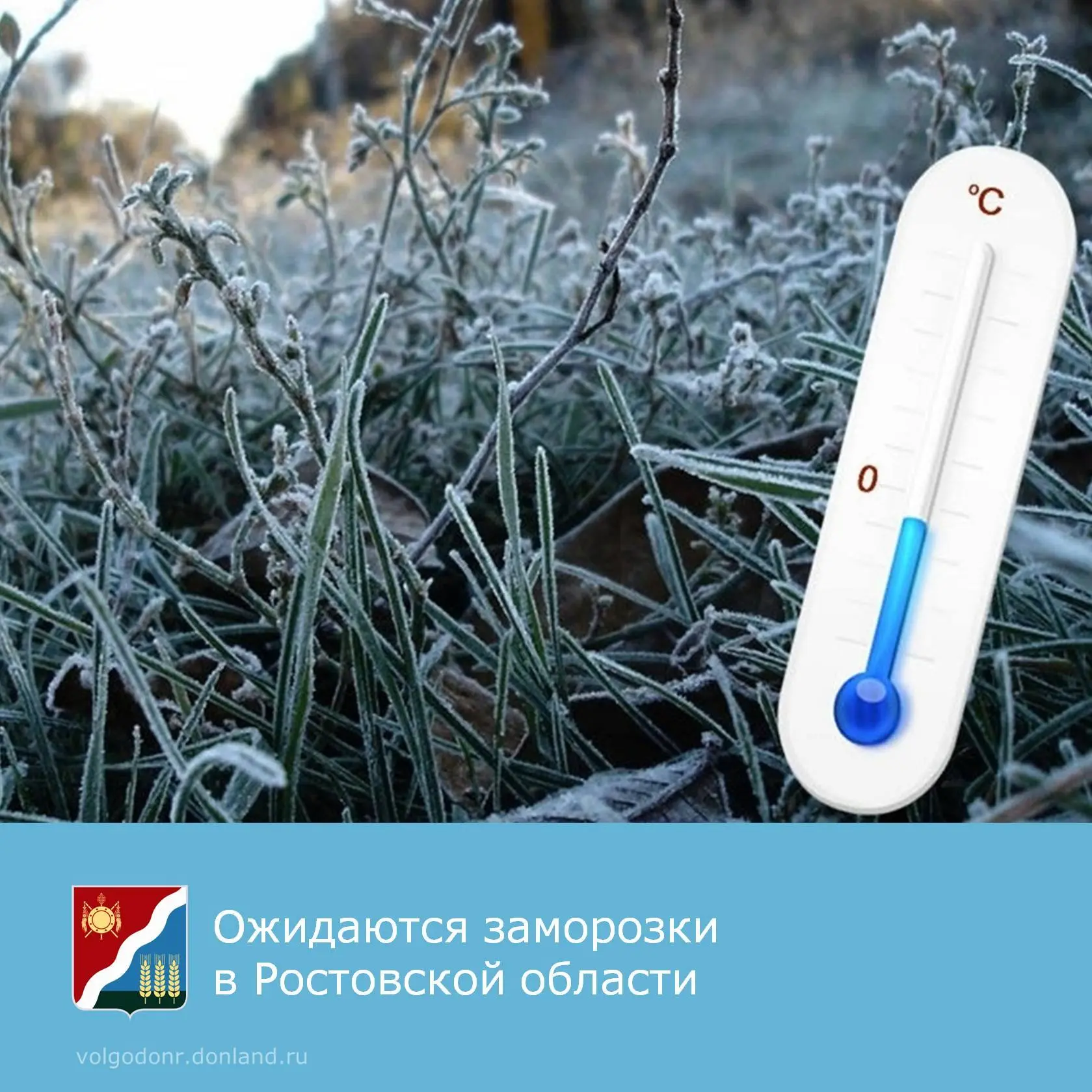 ❄️ Ночью и утром 2, 3, 4 и 5 октября местами по Ростовской области ожидаются заморозки ...