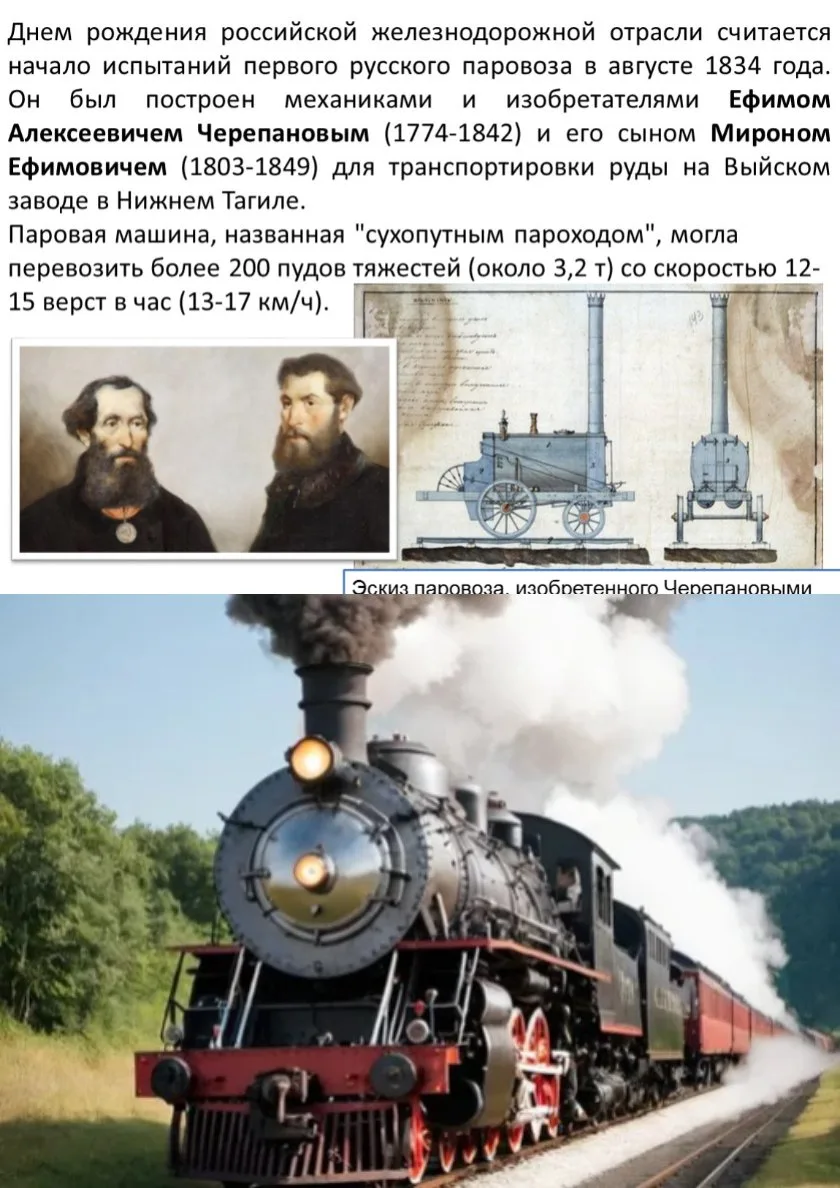 1 августа 2026 года в МБУ "Зачатовский СДК" прошел познавательный час "Паровоз и соврем...