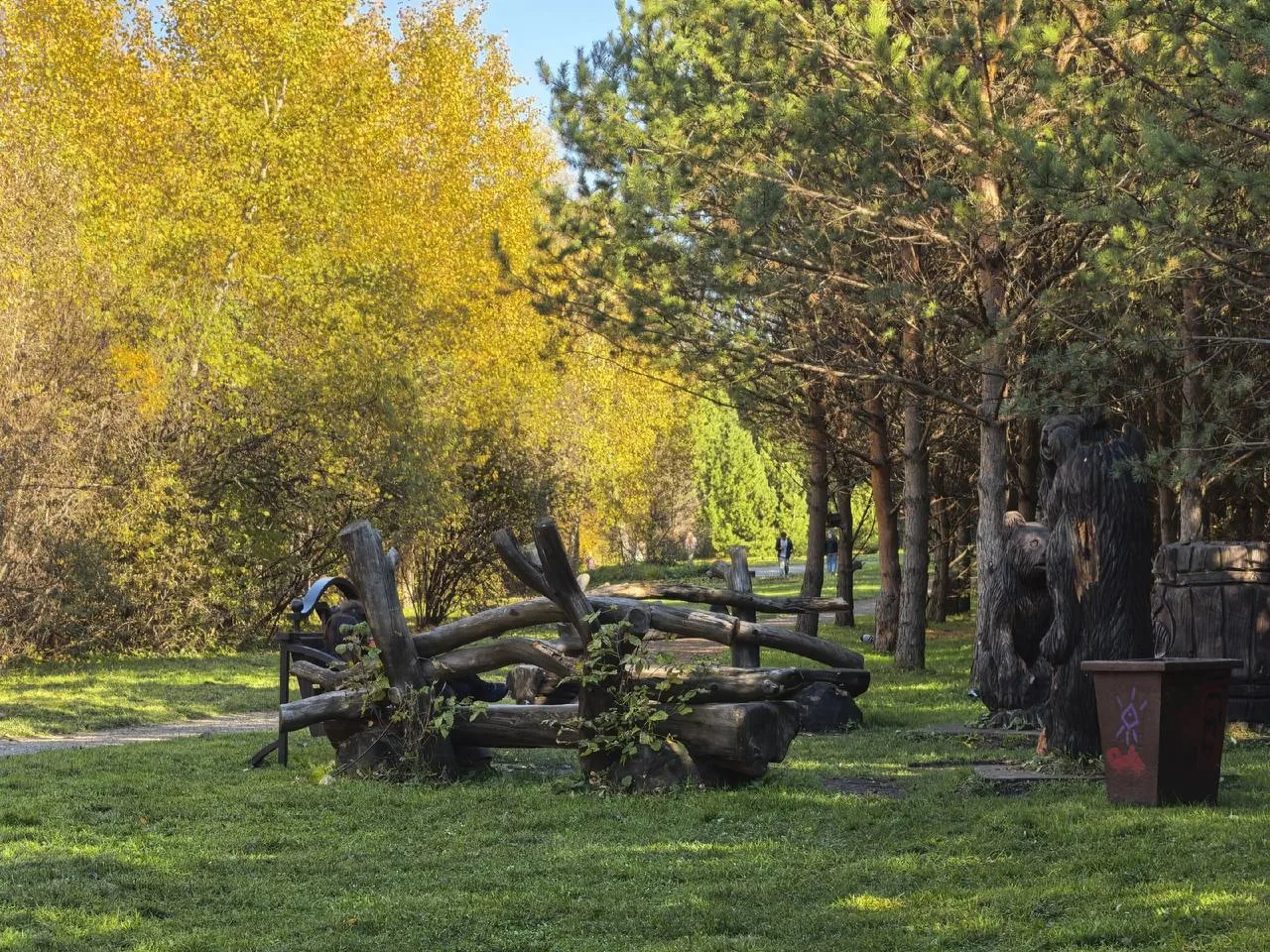 Осенние краски в Кузбасском парке 🍂