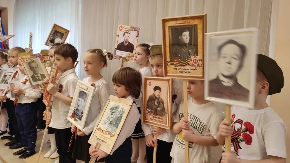 💡 Концерт ко Дню Победы в детском саду "Росток"  🌟 В течение всей недели воспитанники детского сада 