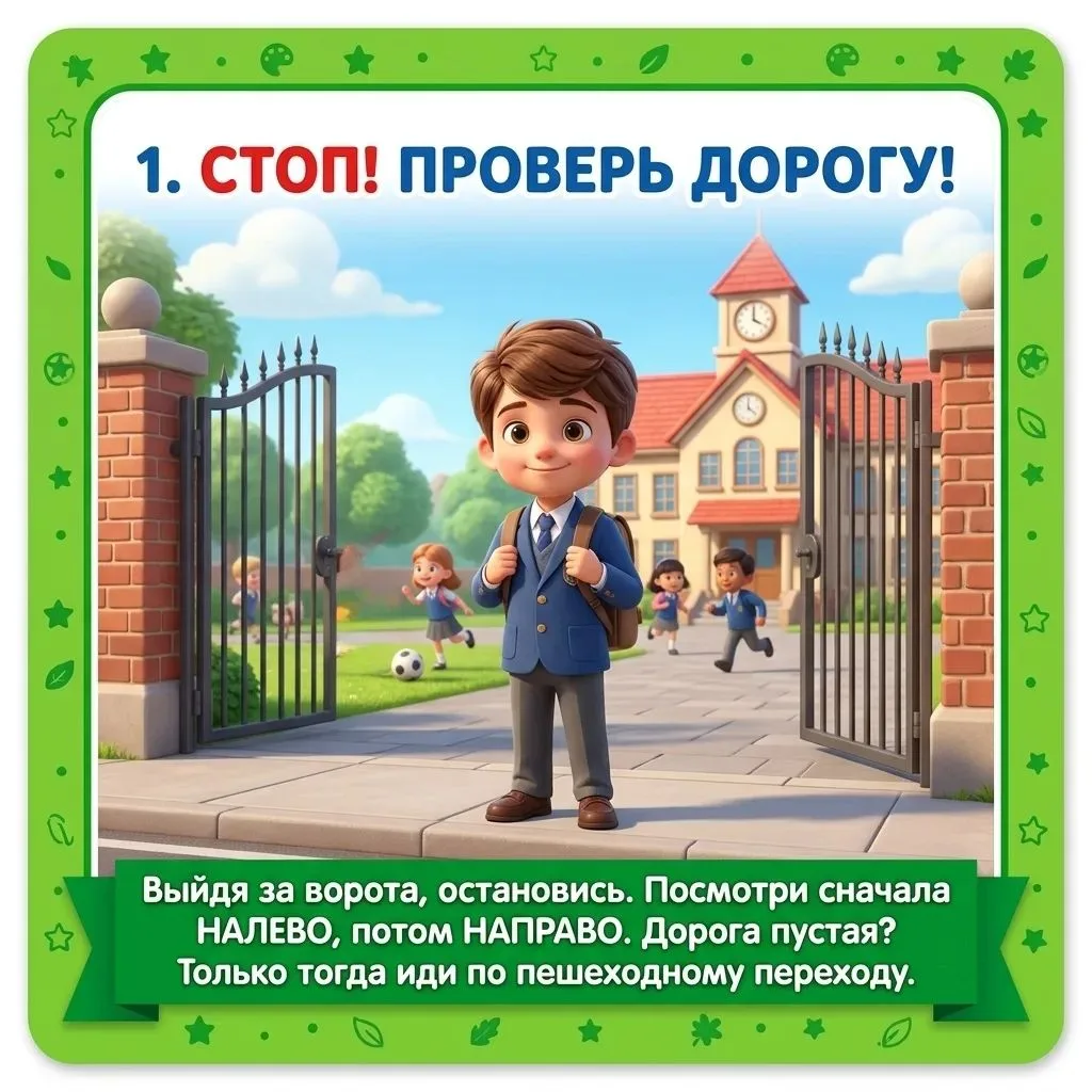 «Мама, я уже большой, но я всё равно буду стоять у ворот школы, смотреть по сторонам пе...